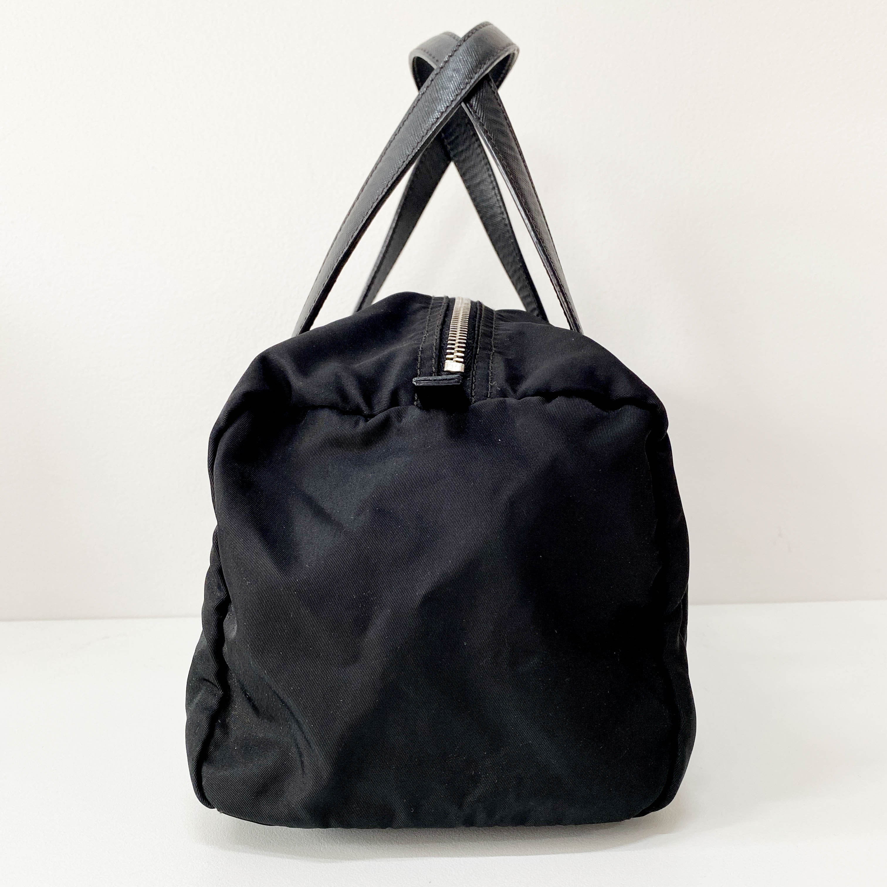 Black Nylon Shoulder Bag