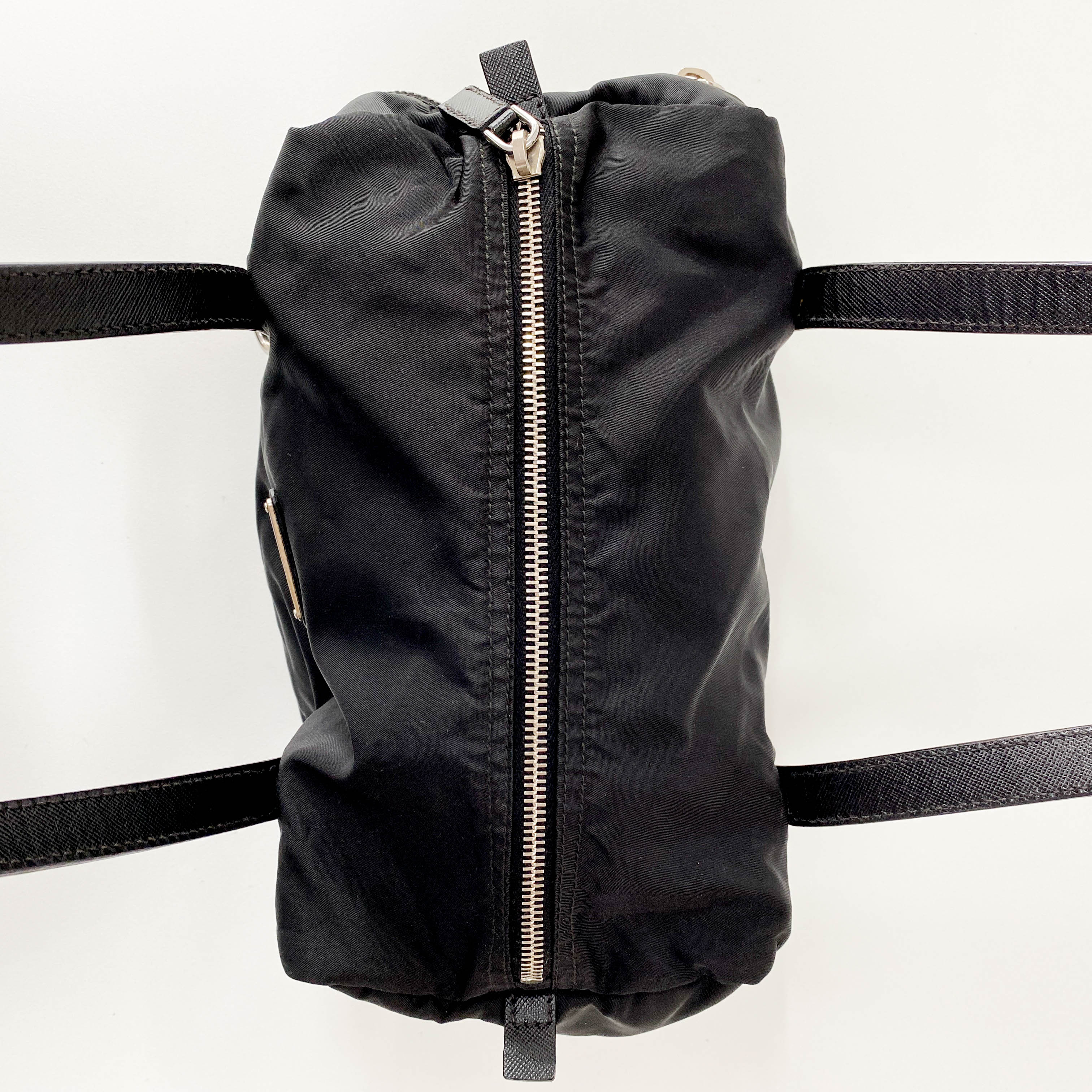 Black Nylon Shoulder Bag