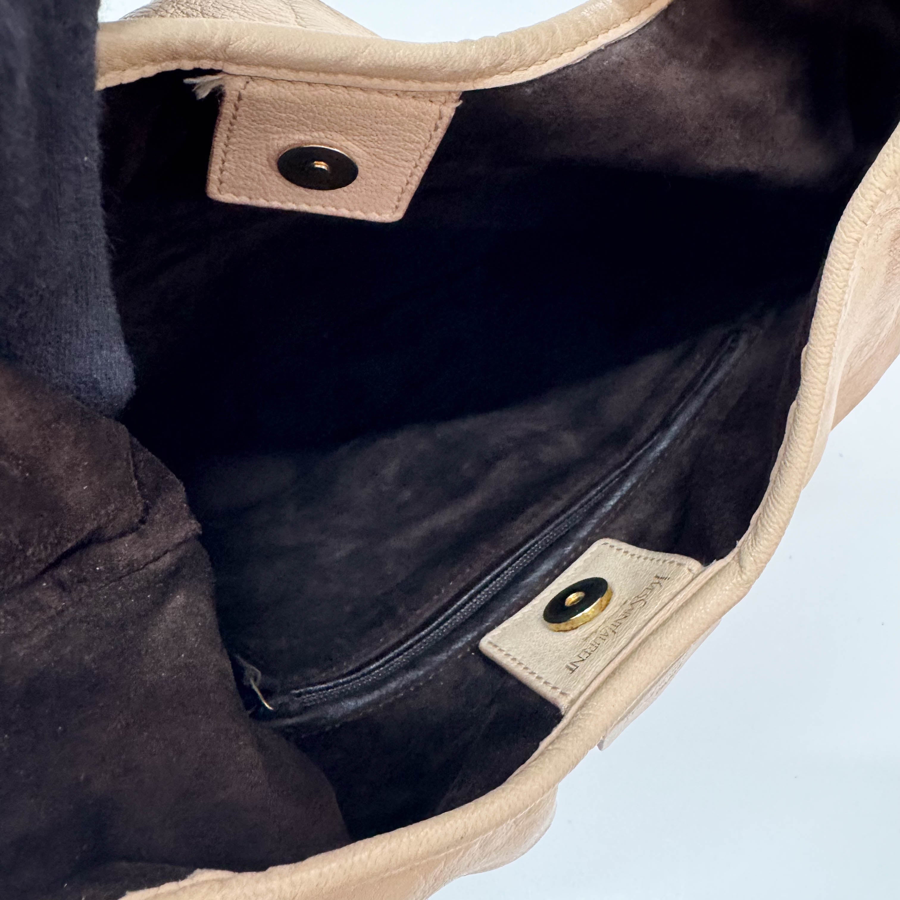 Mombasa Pink Leather Shoulder Bag