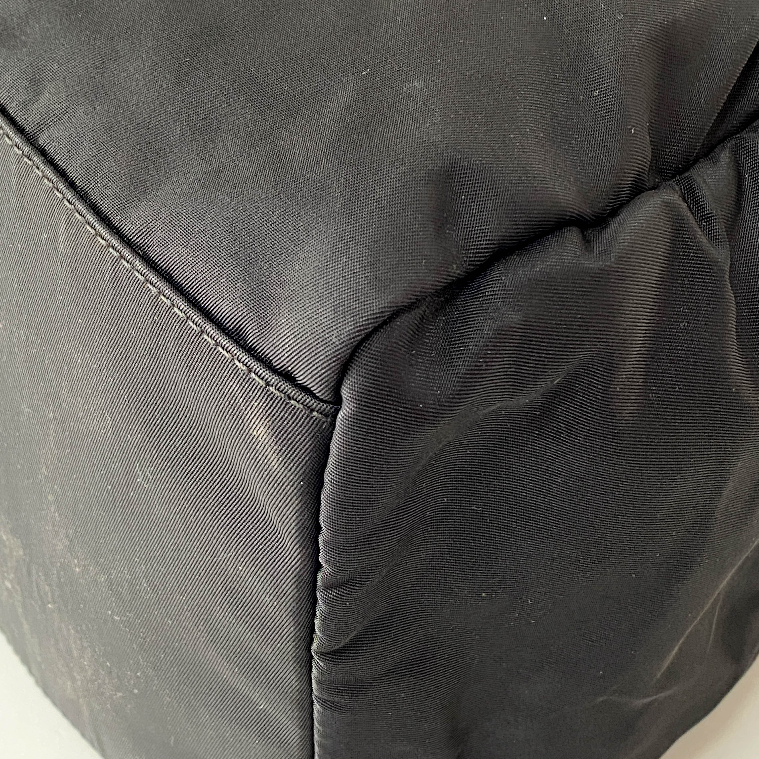 Black Nylon Shoulder Bag