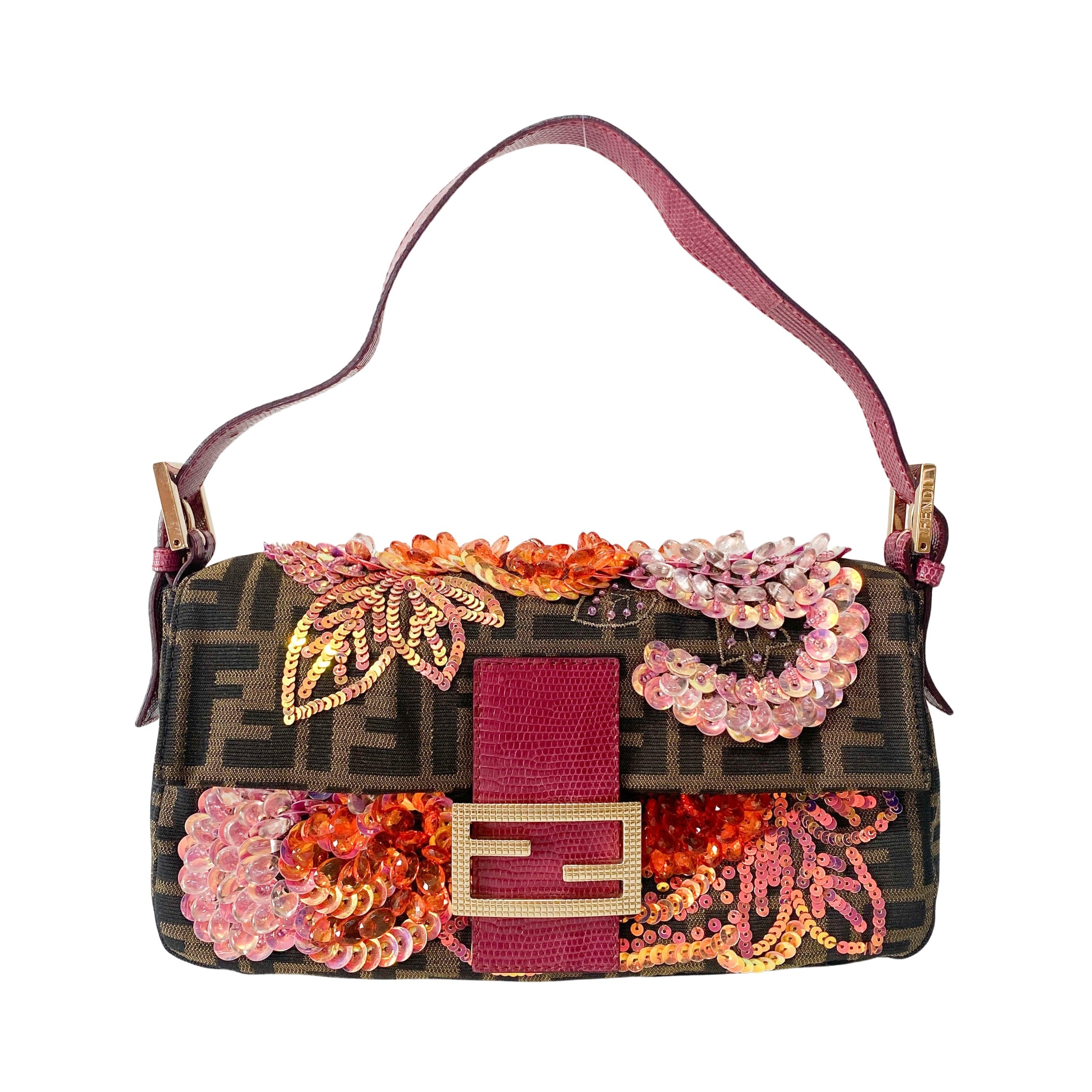 Limited Edition Baguette Bijou and Sequin Shoulder Bag