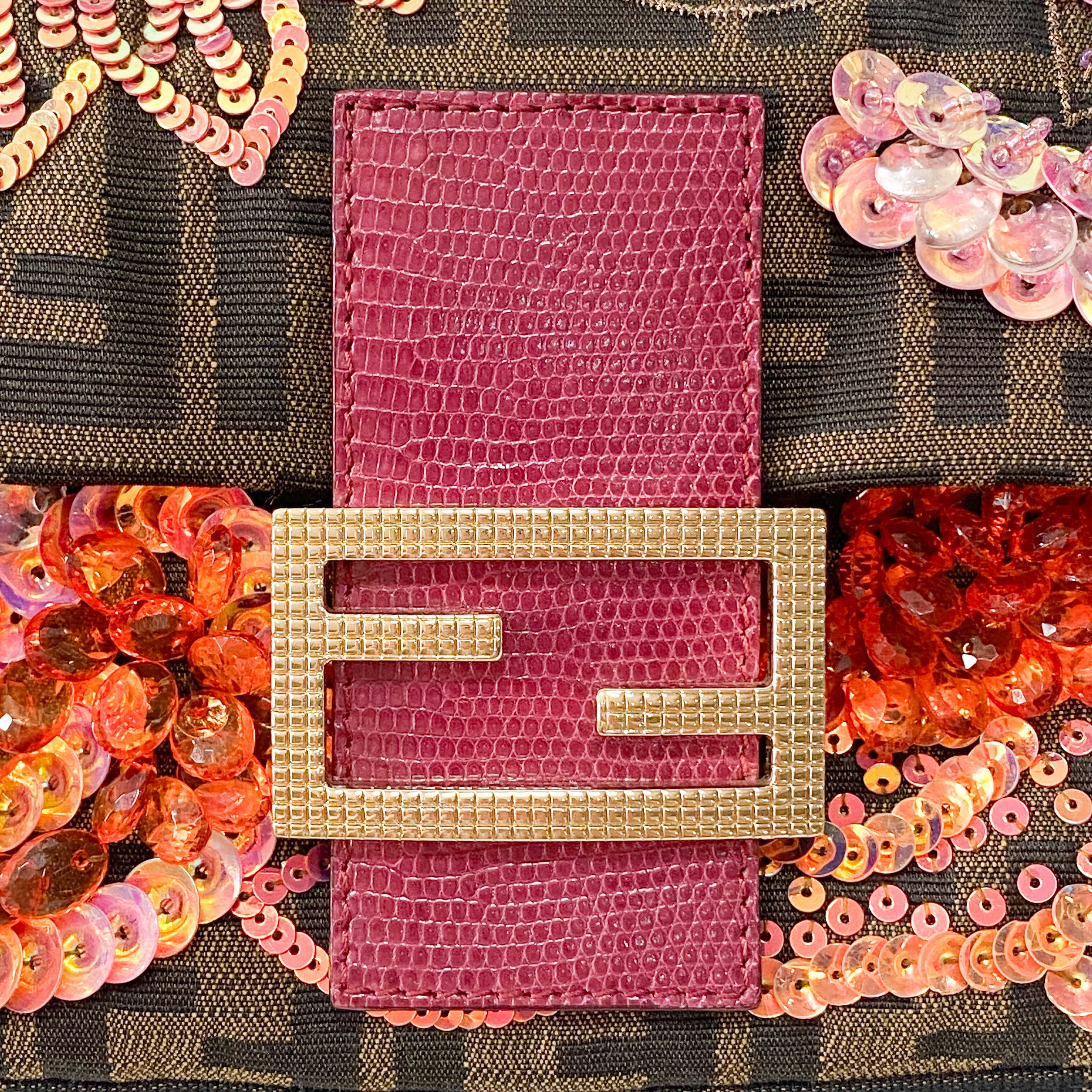 Limited Edition Baguette Bijou and Sequin Shoulder Bag