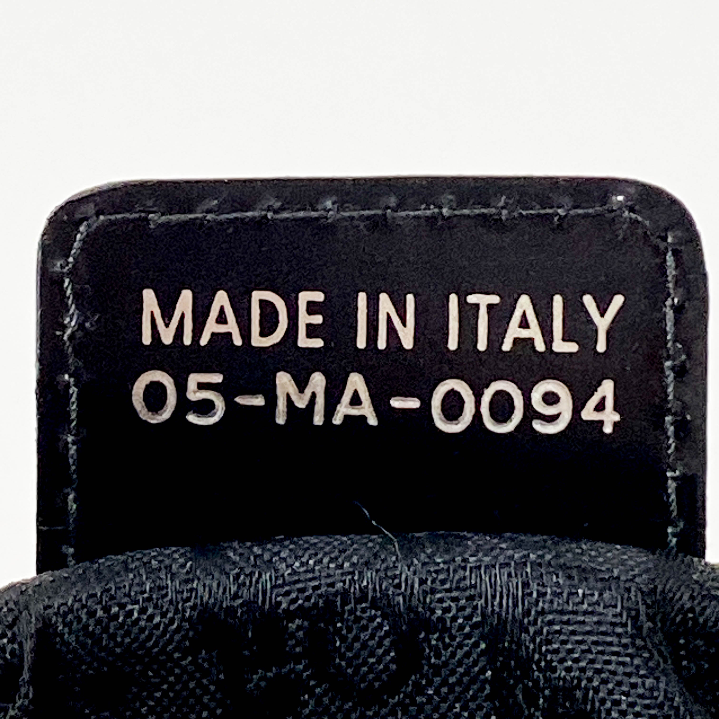 Gambler Dice Black Leather Handbag