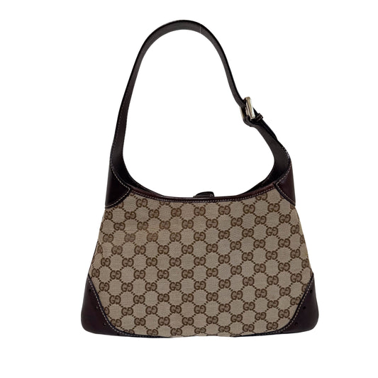 Horsebit Jackie GG Canvas Shoulder Bag