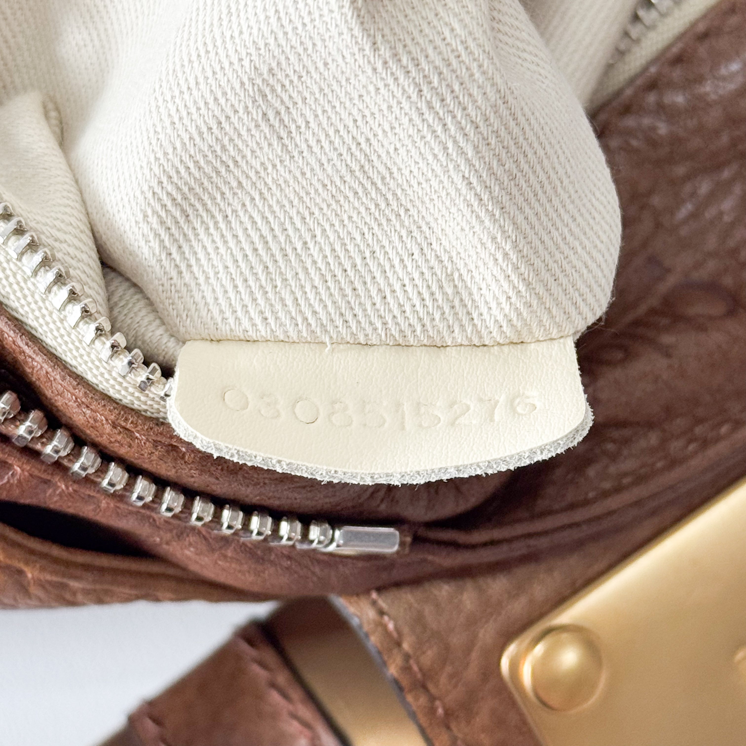 Paddington Light Brown Leather Shoulder Bag