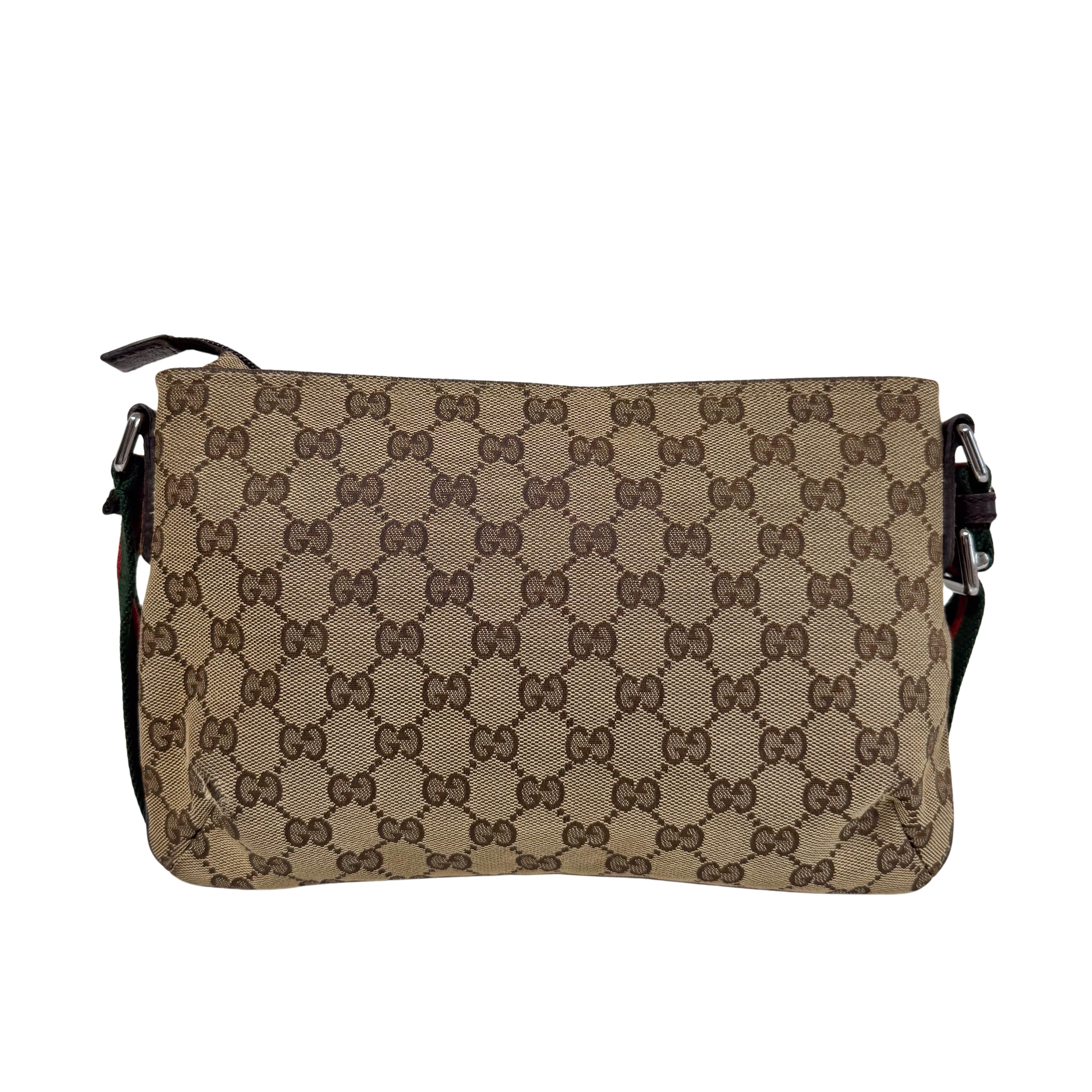 GG Canvas Sherry Line Shoulder Bag