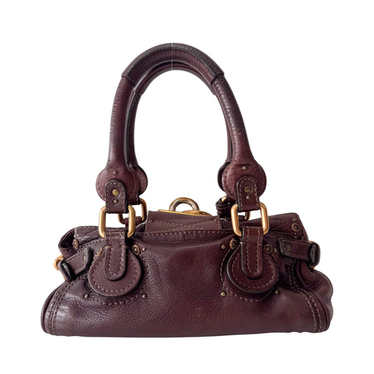 Mini Paddington Brown Leather Hand Bag