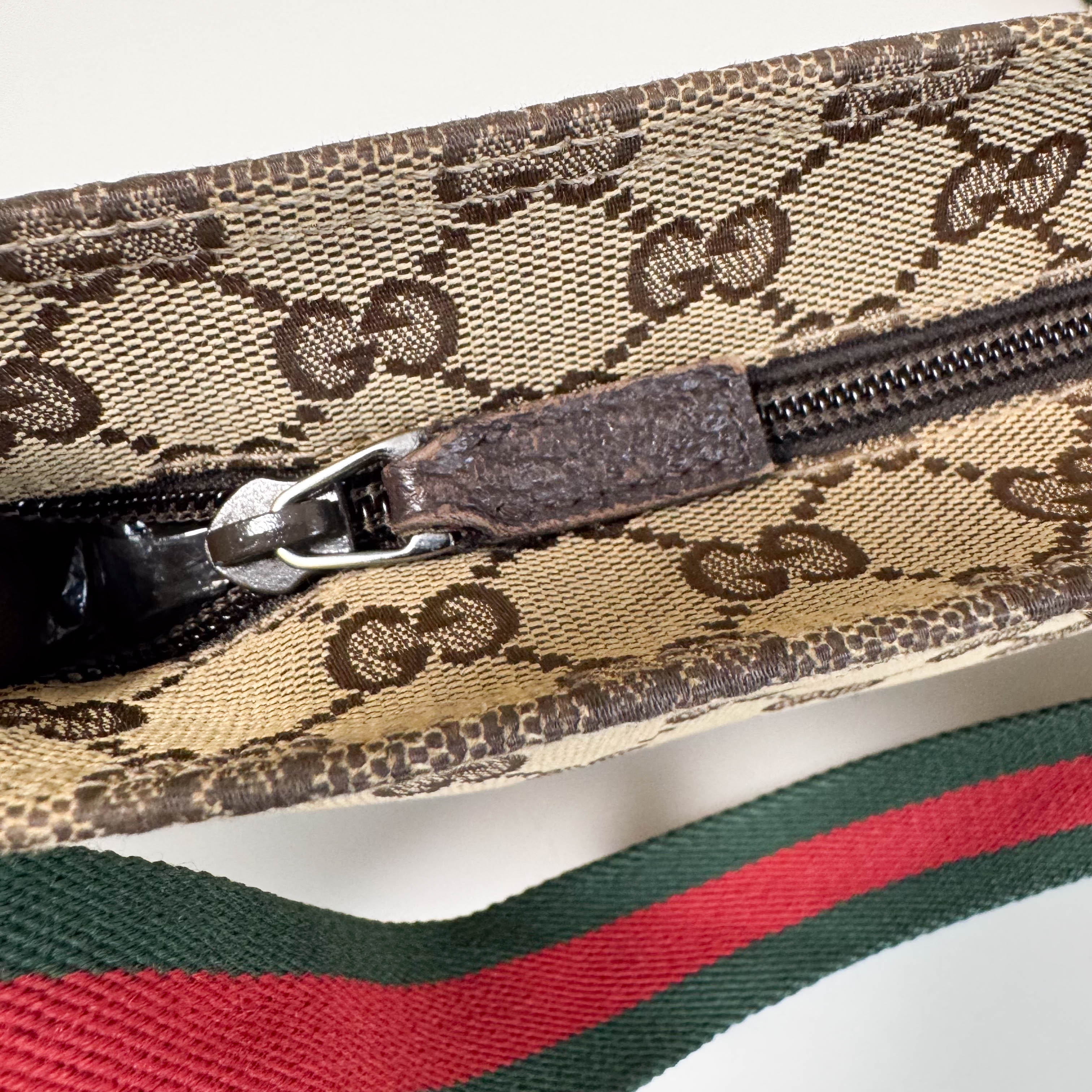 GG Canvas Sherry Line Shoulder Bag