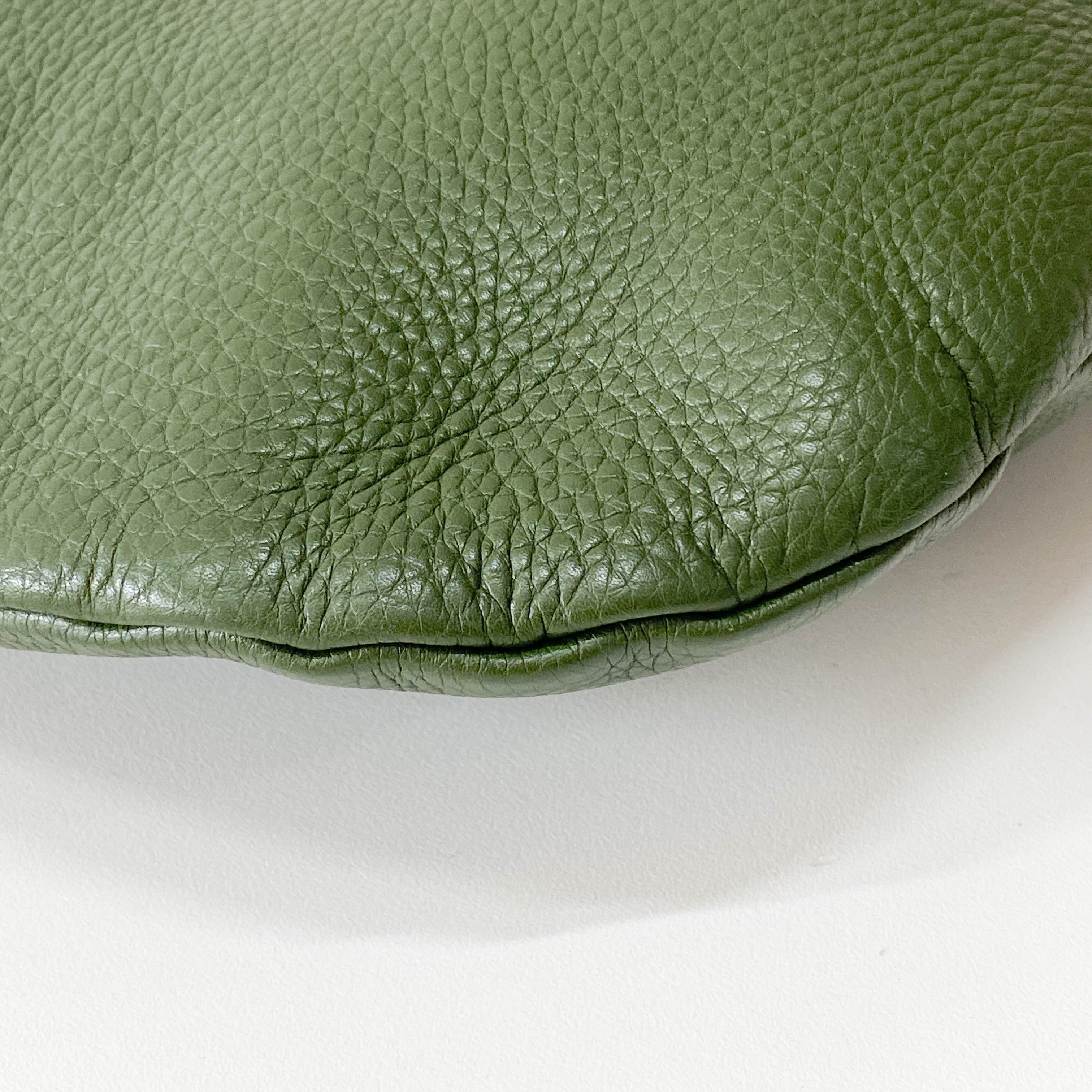 Green Leather Shoulder Bag