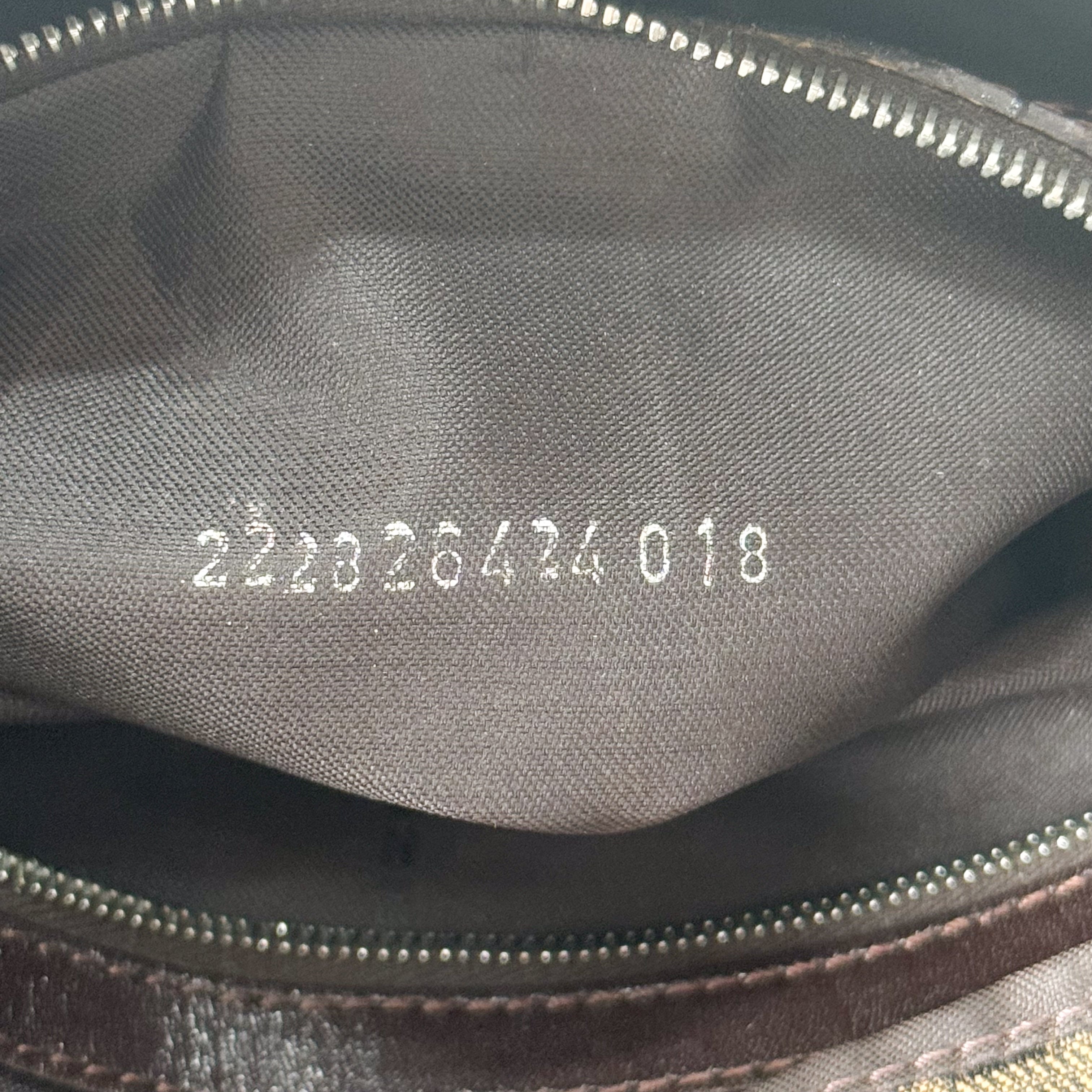 Zucca Baguette Brown Shoulder Bag