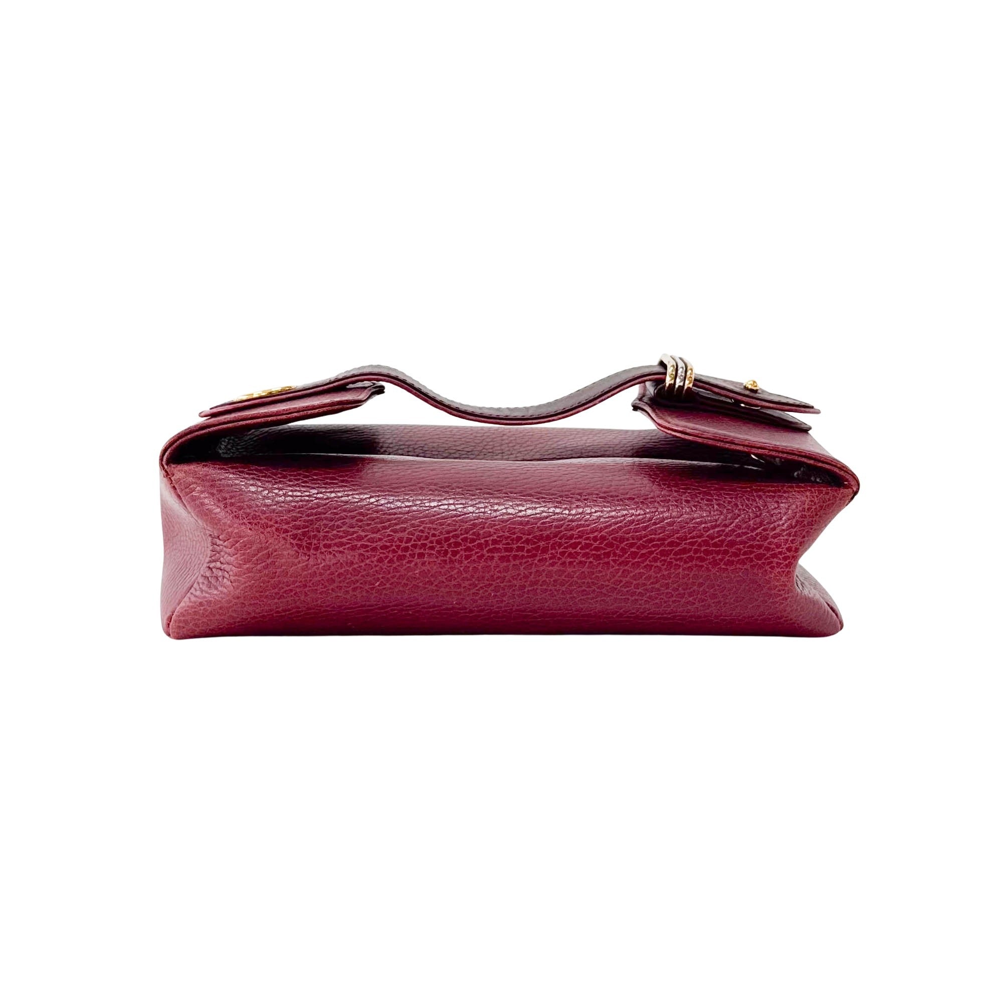 Vanity Must x Trinity Red Leather Bag