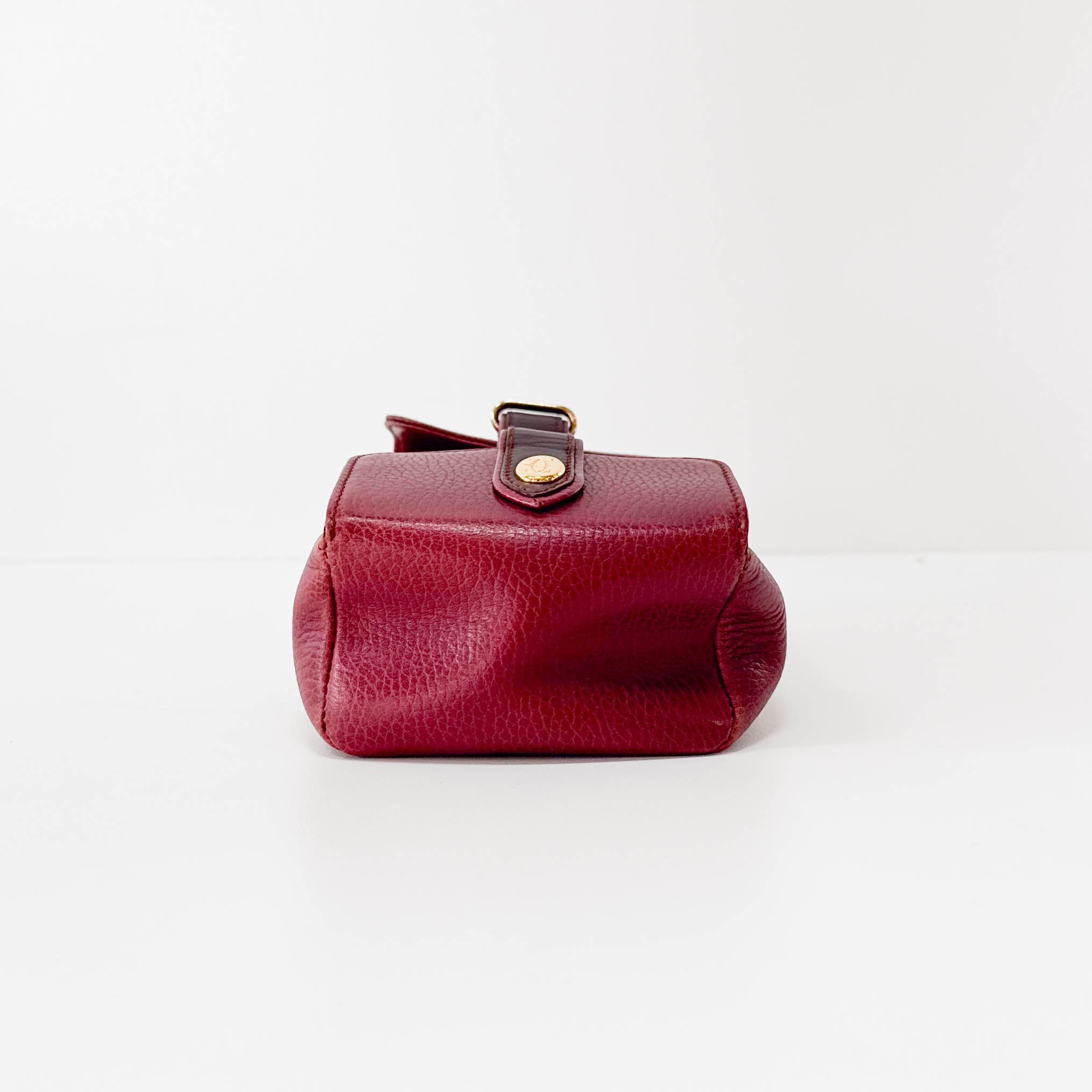 Vanity Must x Trinity Red Leather Bag