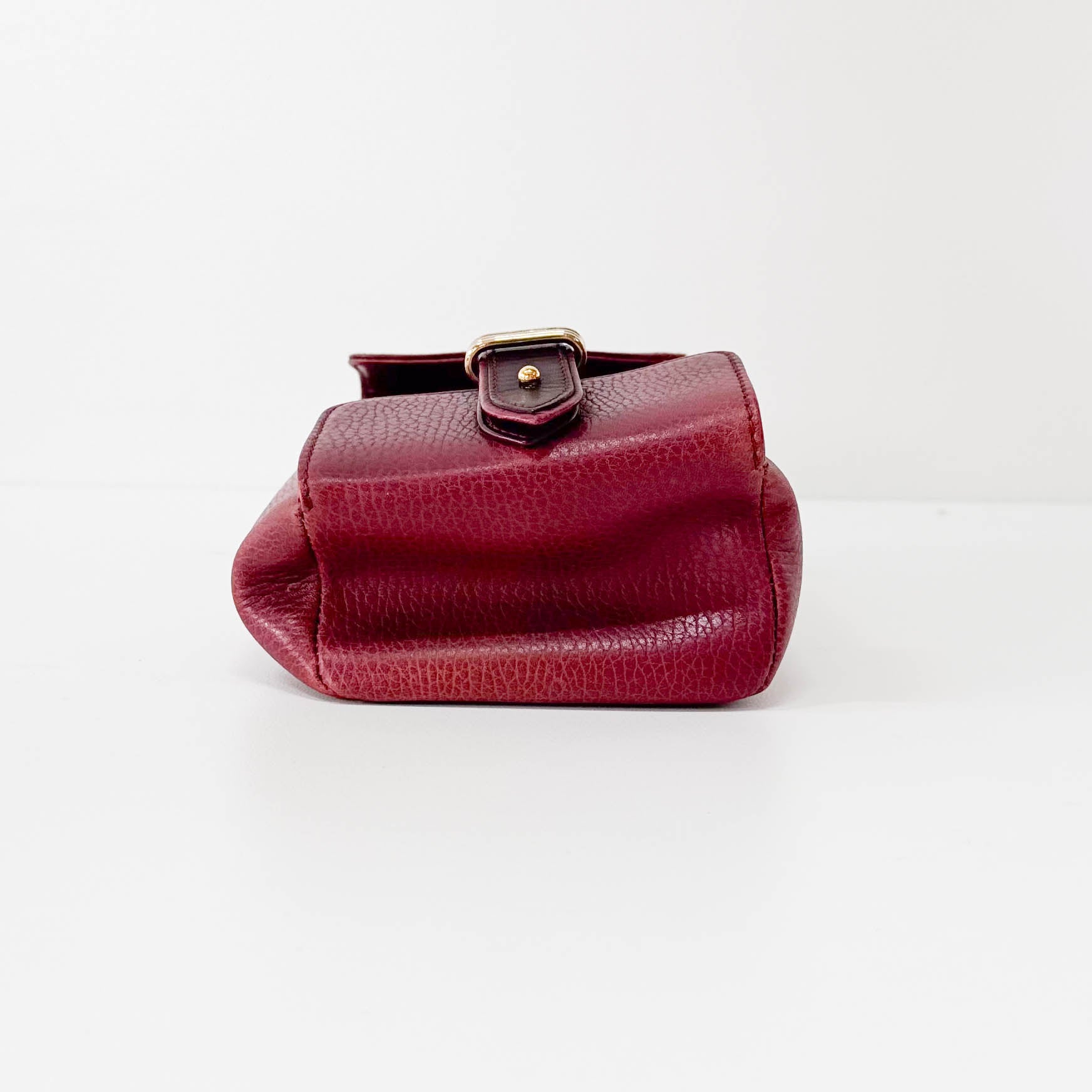 Vanity Must x Trinity Red Leather Bag
