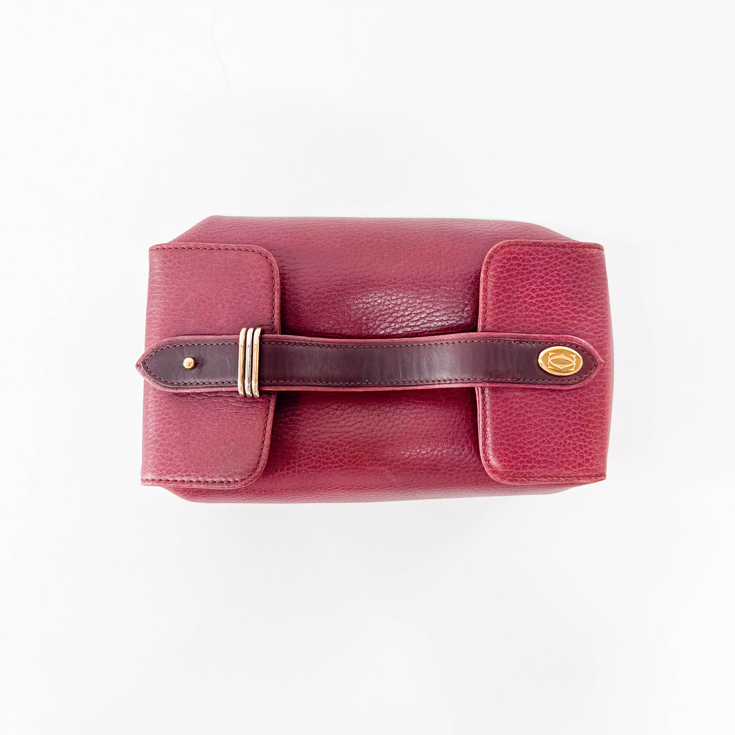 Vanity Must x Trinity Red Leather Bag
