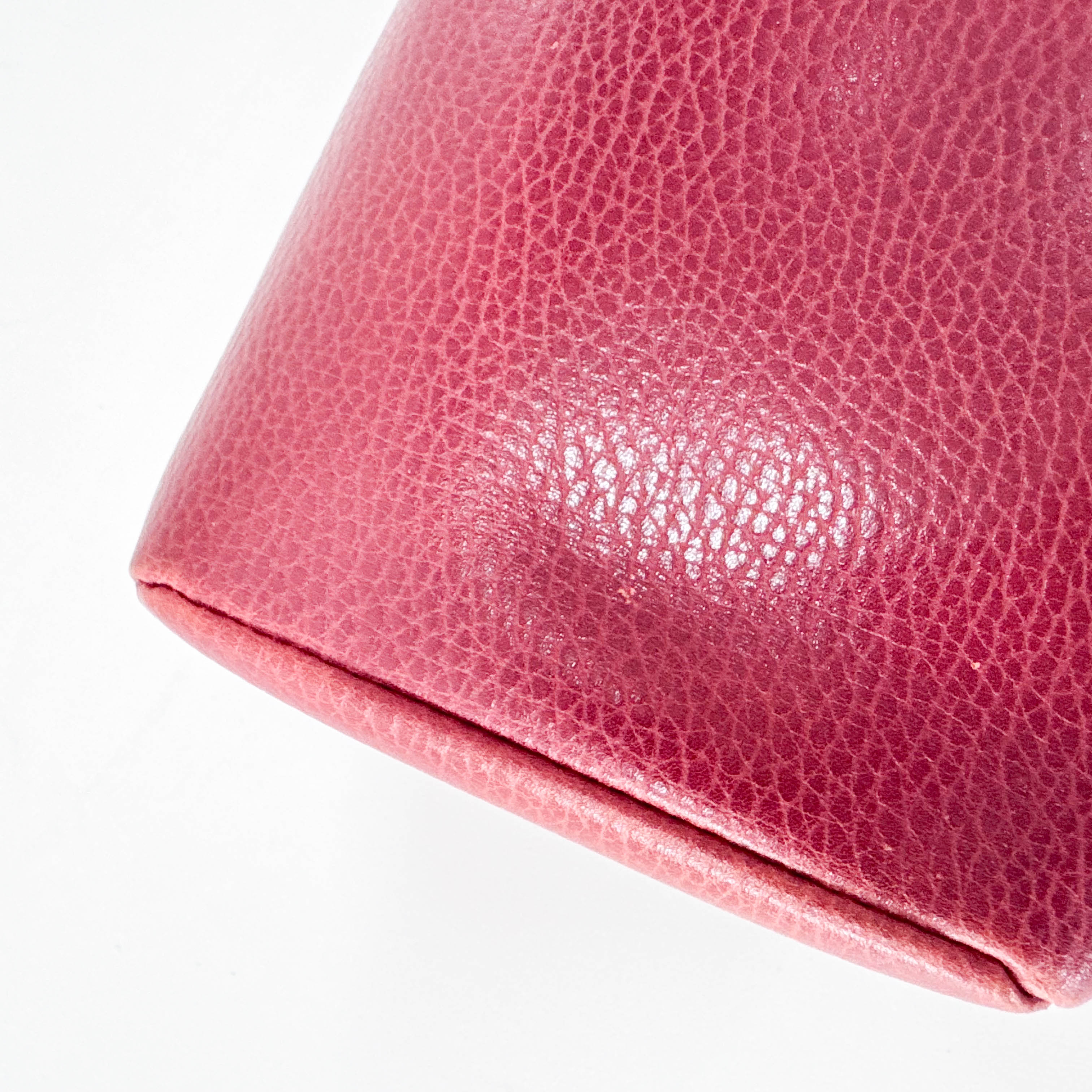 Vanity Must x Trinity Red Leather Bag