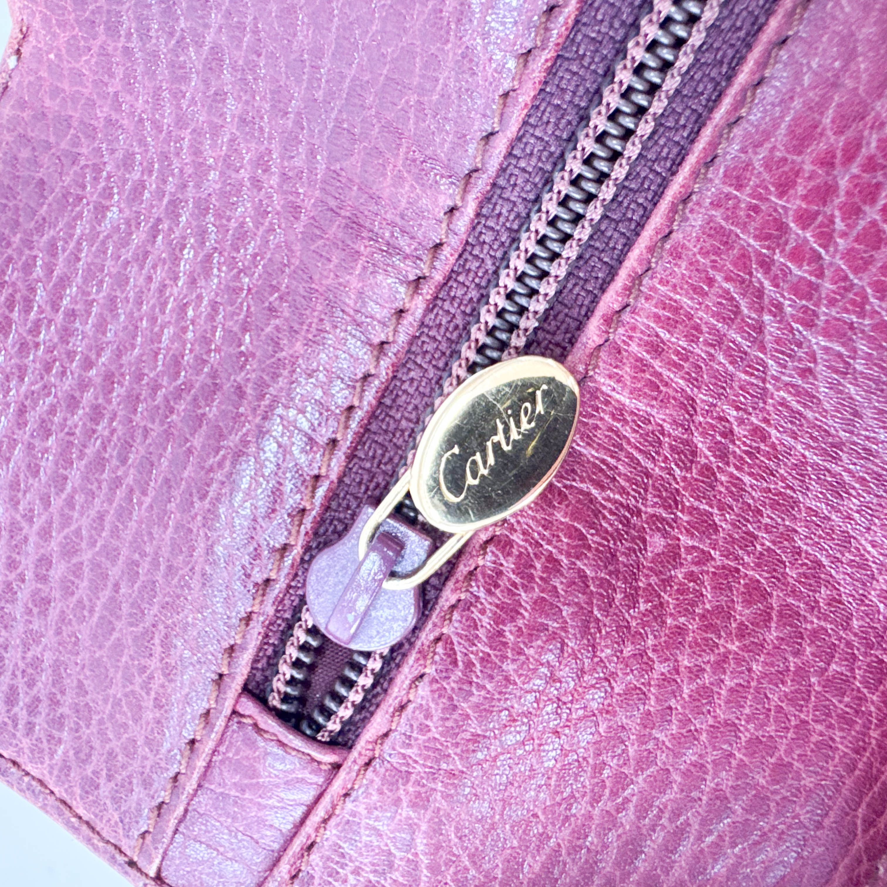 Vanity Must x Trinity Red Leather Bag