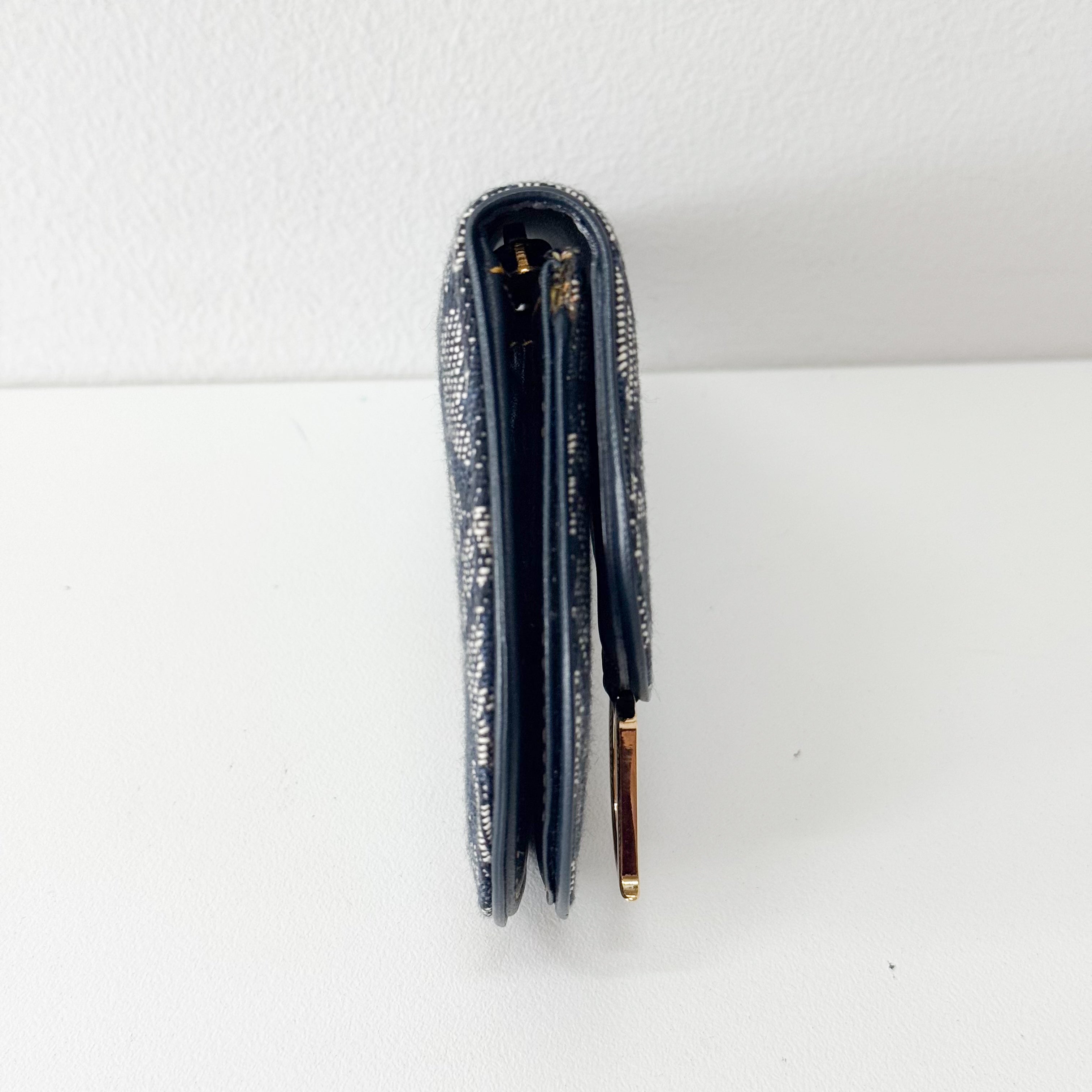 Saddle Mini Navy Trotter Coin Case