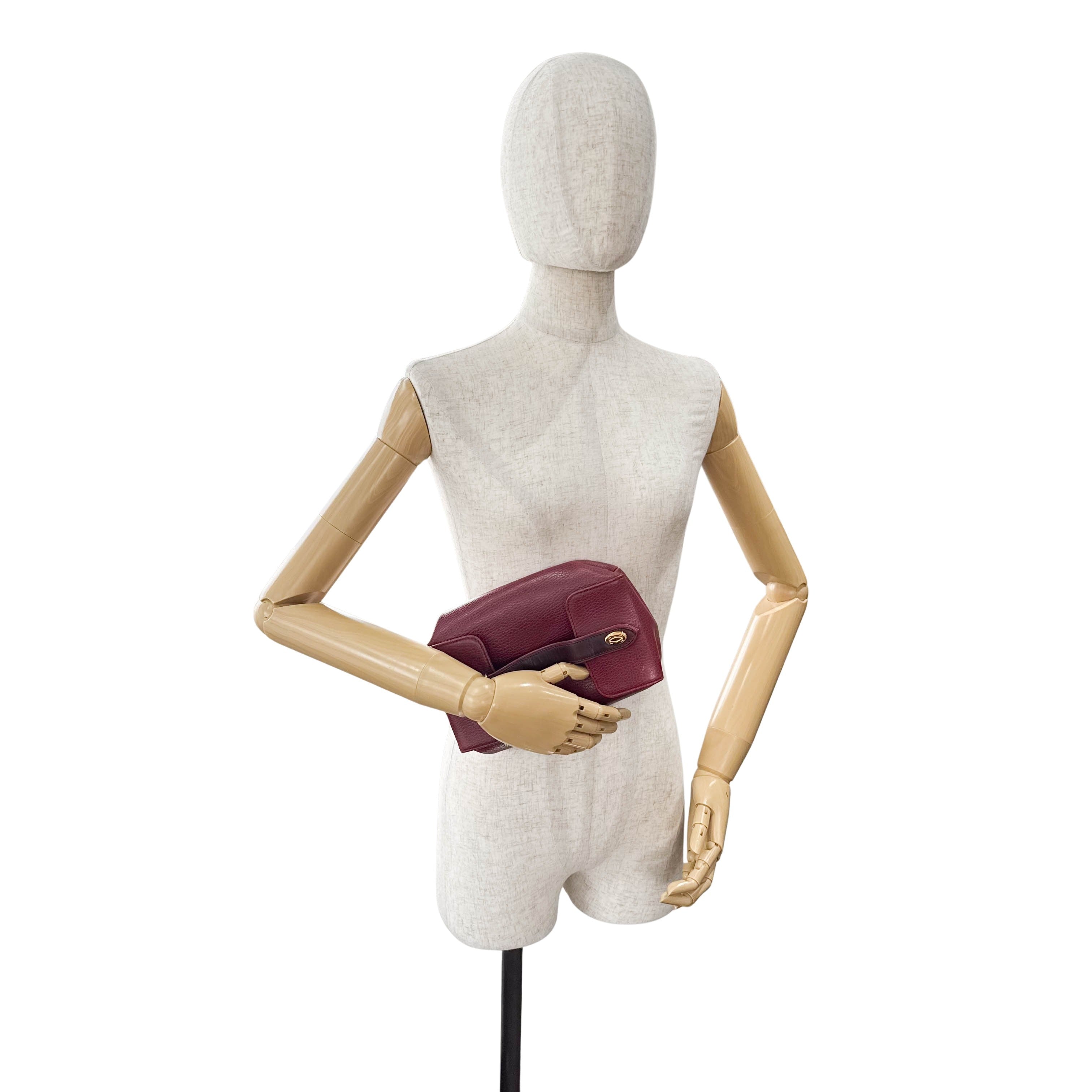 Vanity Must x Trinity Red Leather Bag