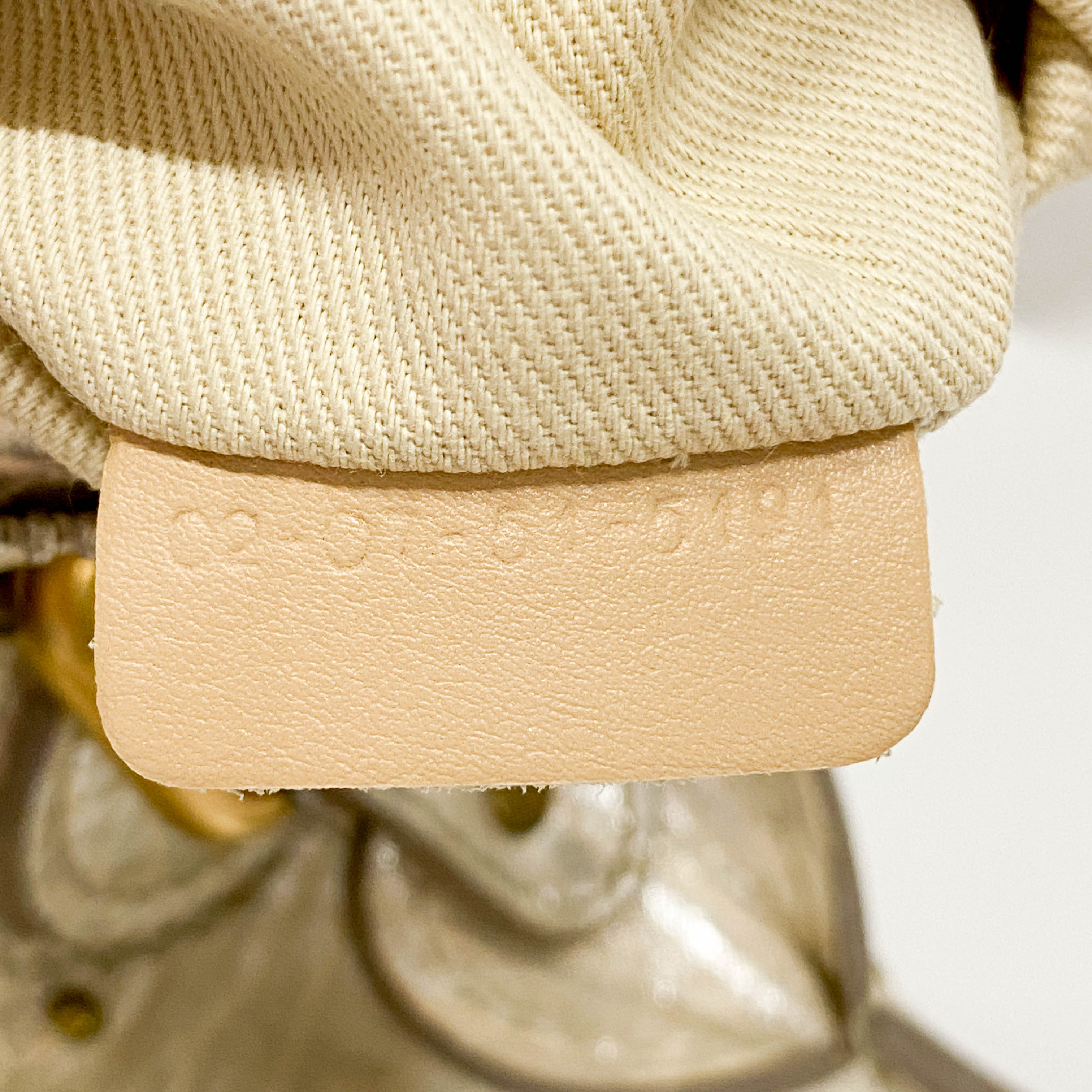 Paddington Mini Gold Leather Shoulder Bag