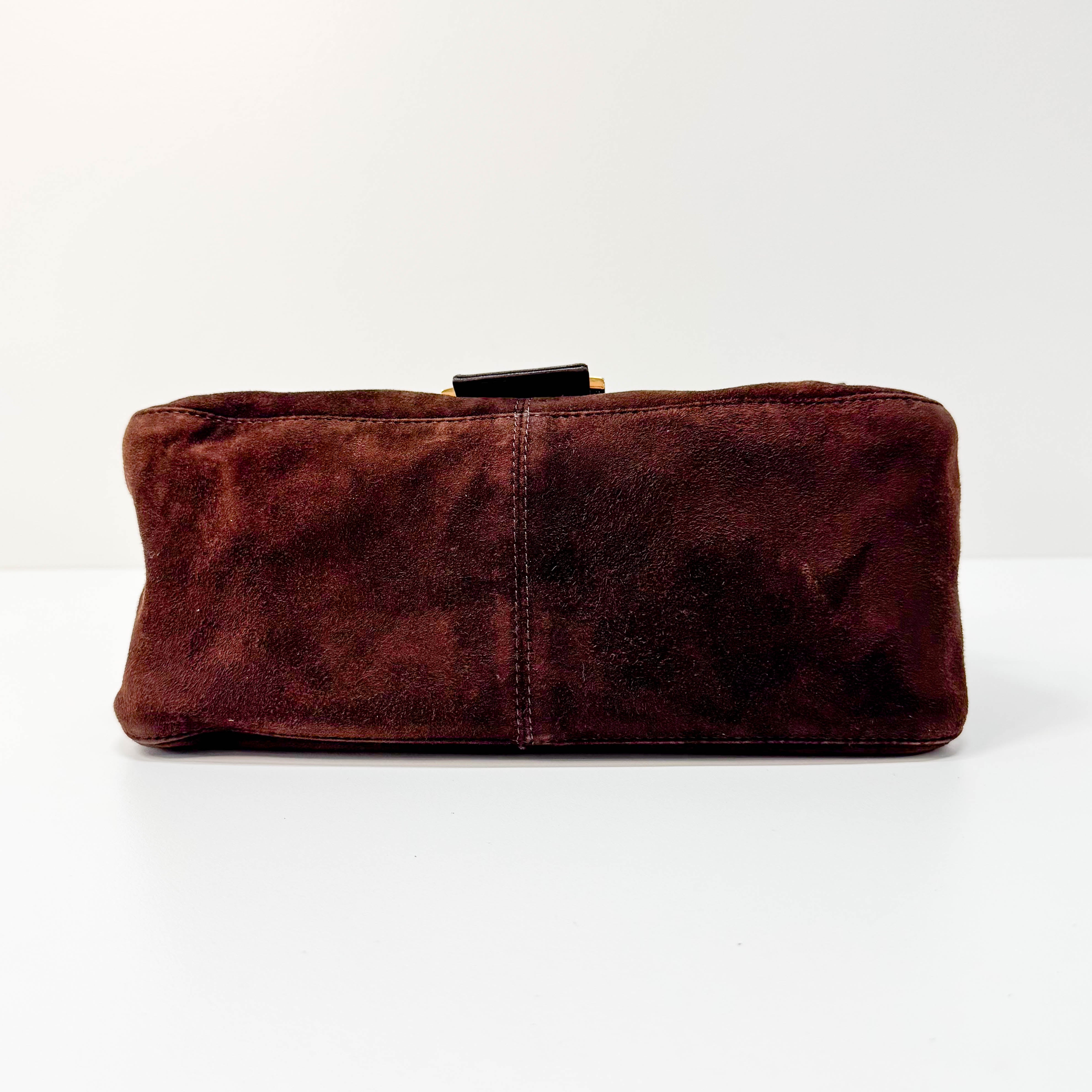 Mamma Baguette Suede Bag