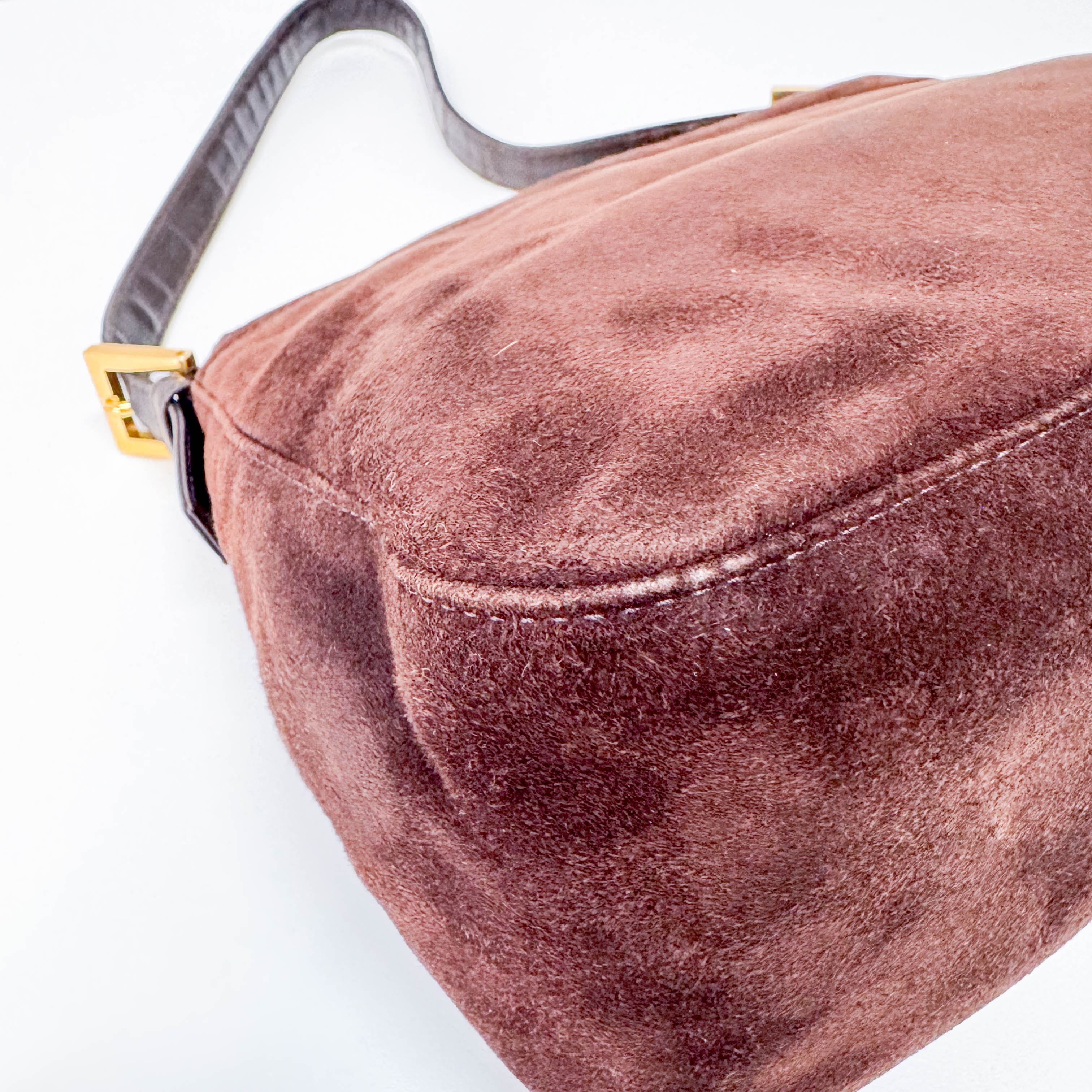 Mamma Baguette Suede Bag