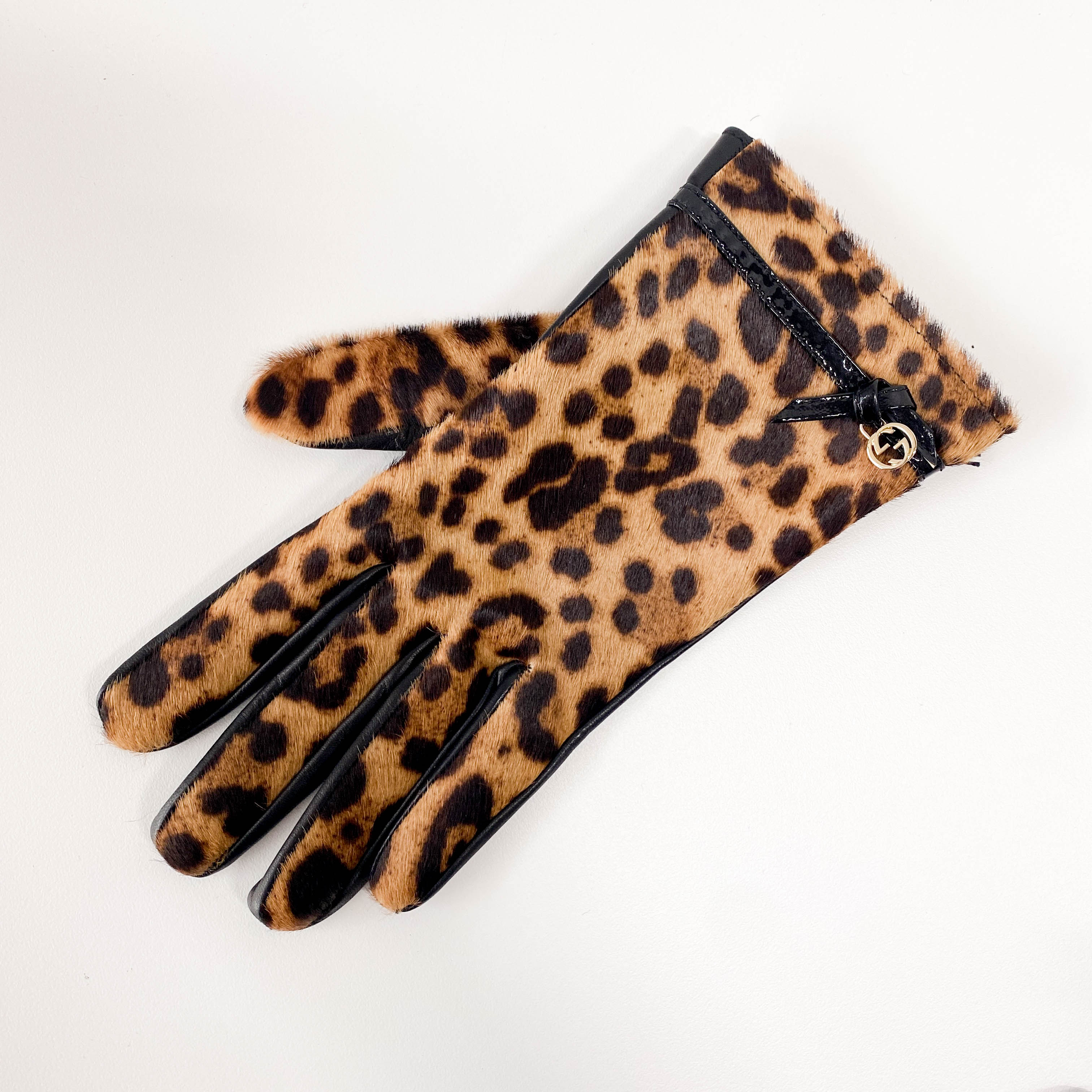 Leopard Print Gloves