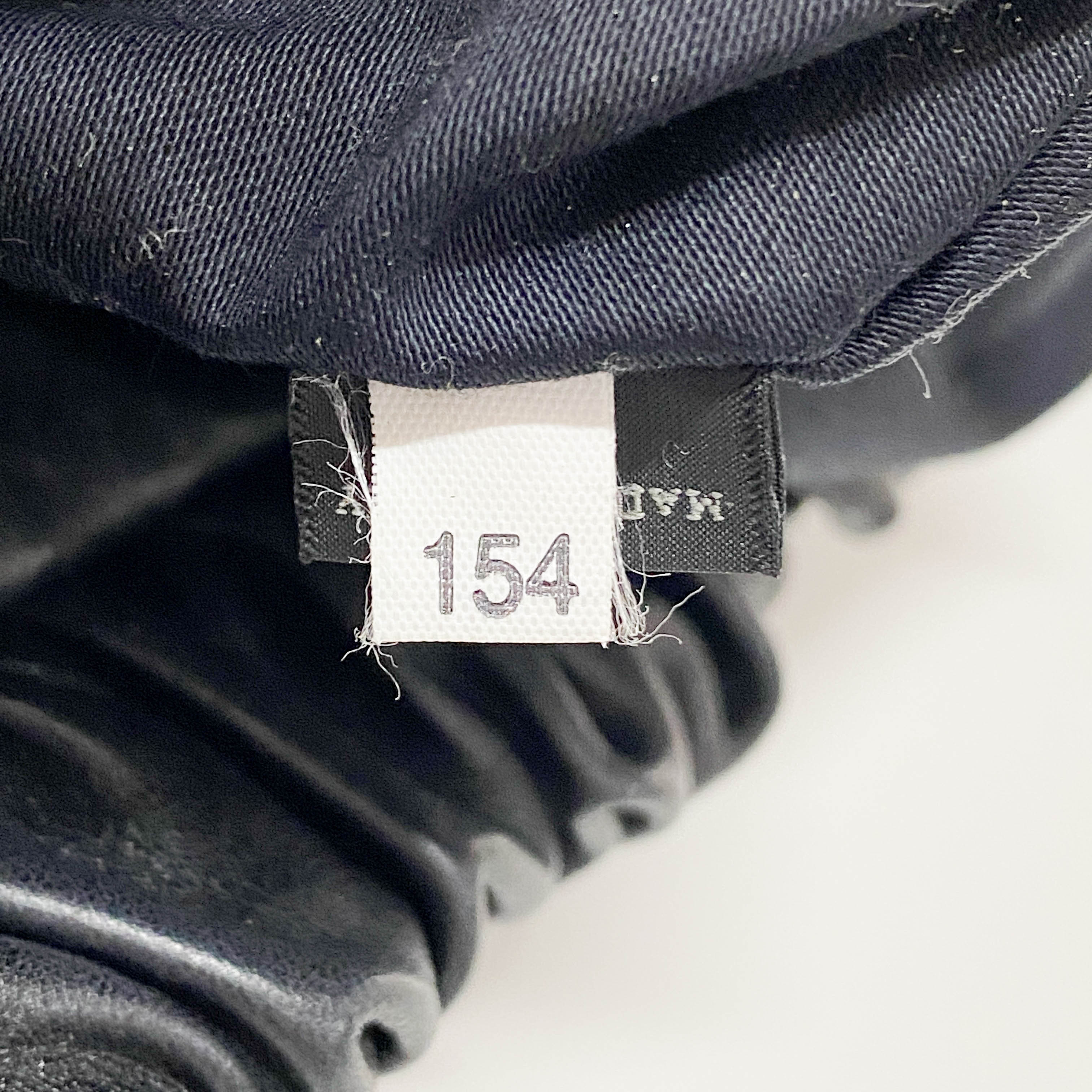 Vitello Black Leather Two Way Bag