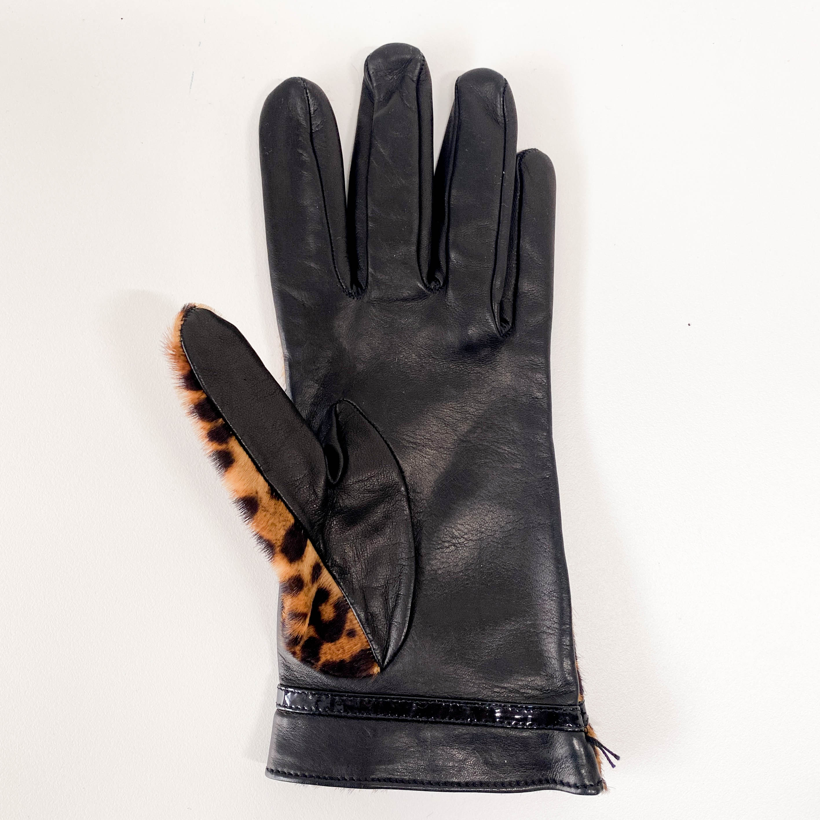 Leopard Print Gloves