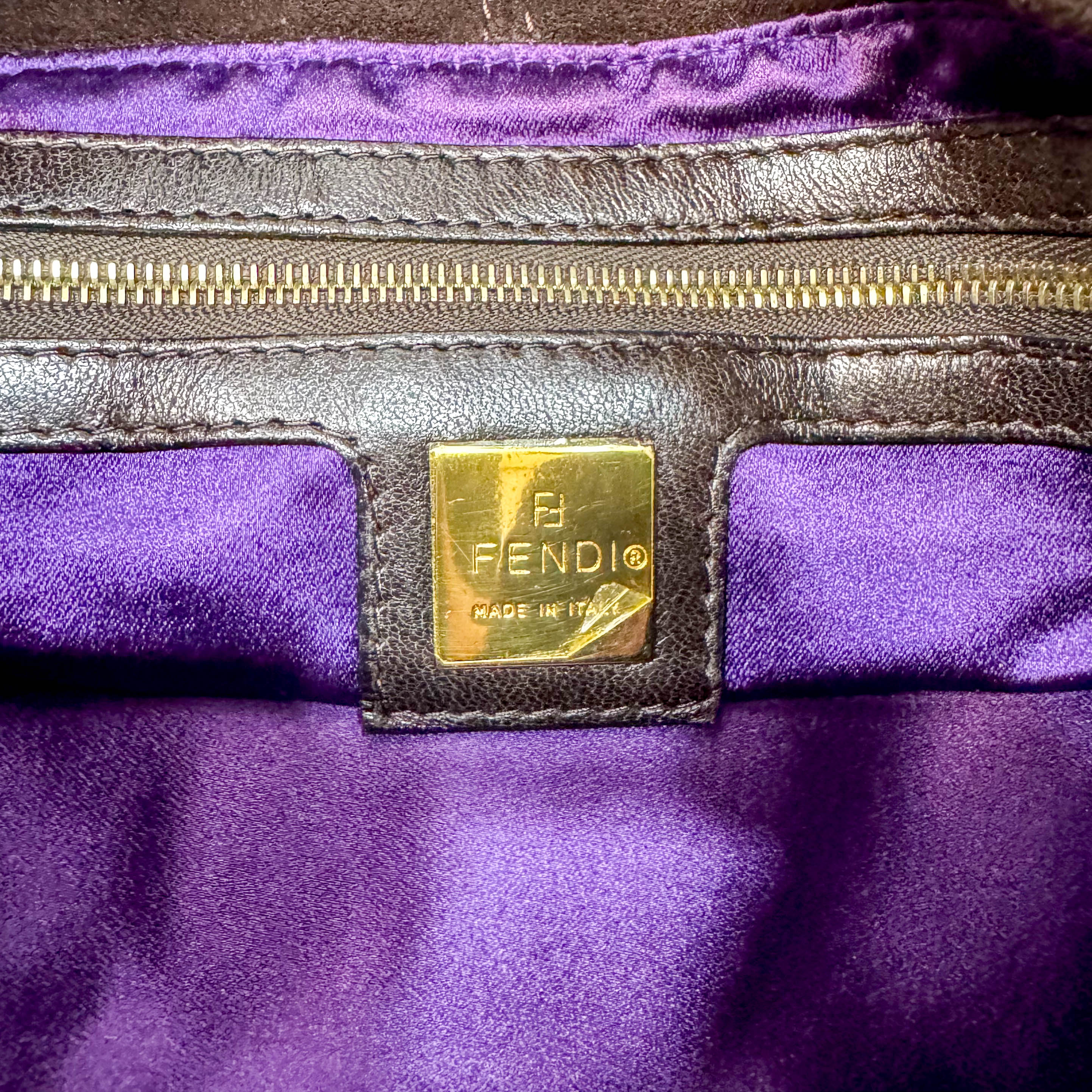 Mamma Baguette Suede Bag