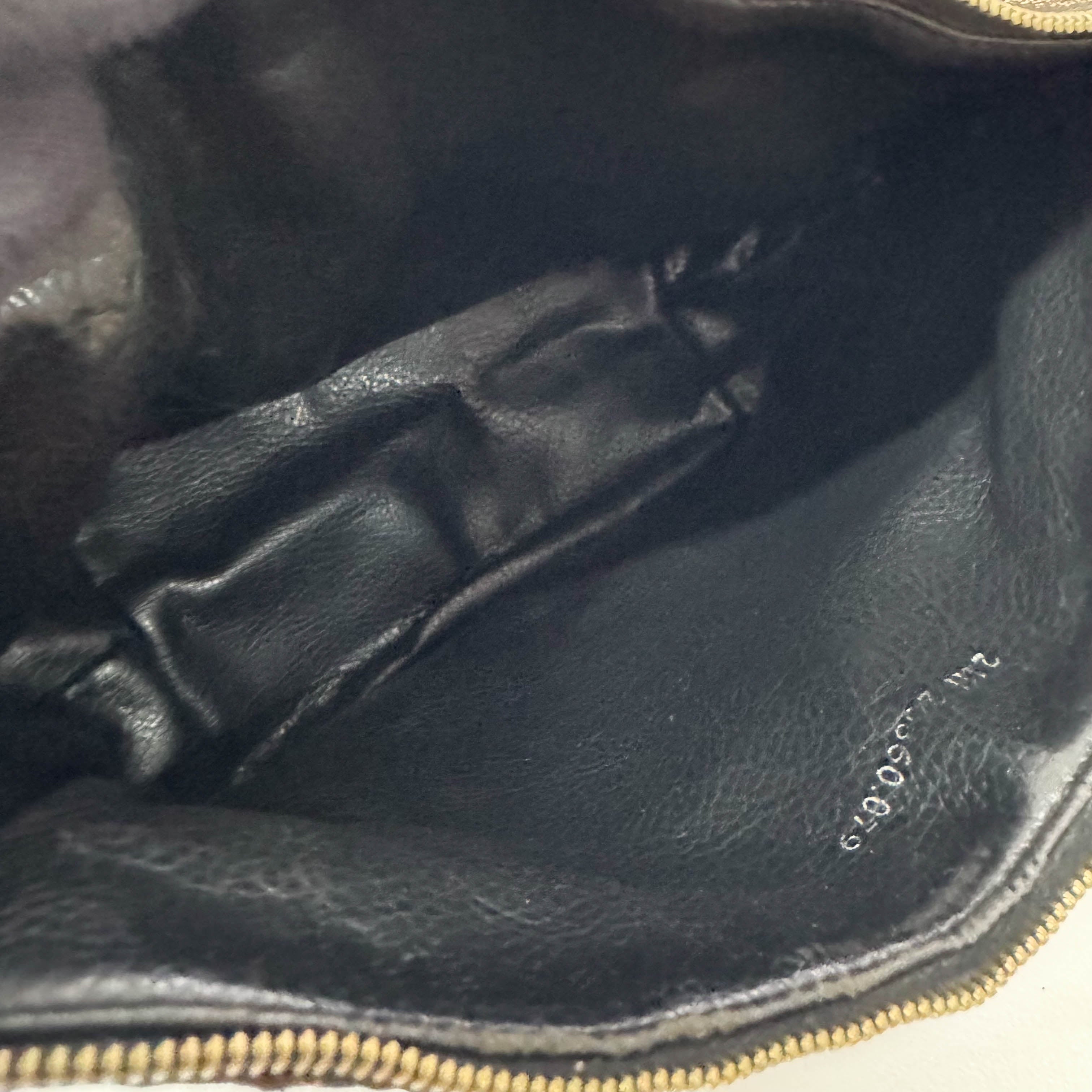 Zucca Mini Brown Canvas Pouch