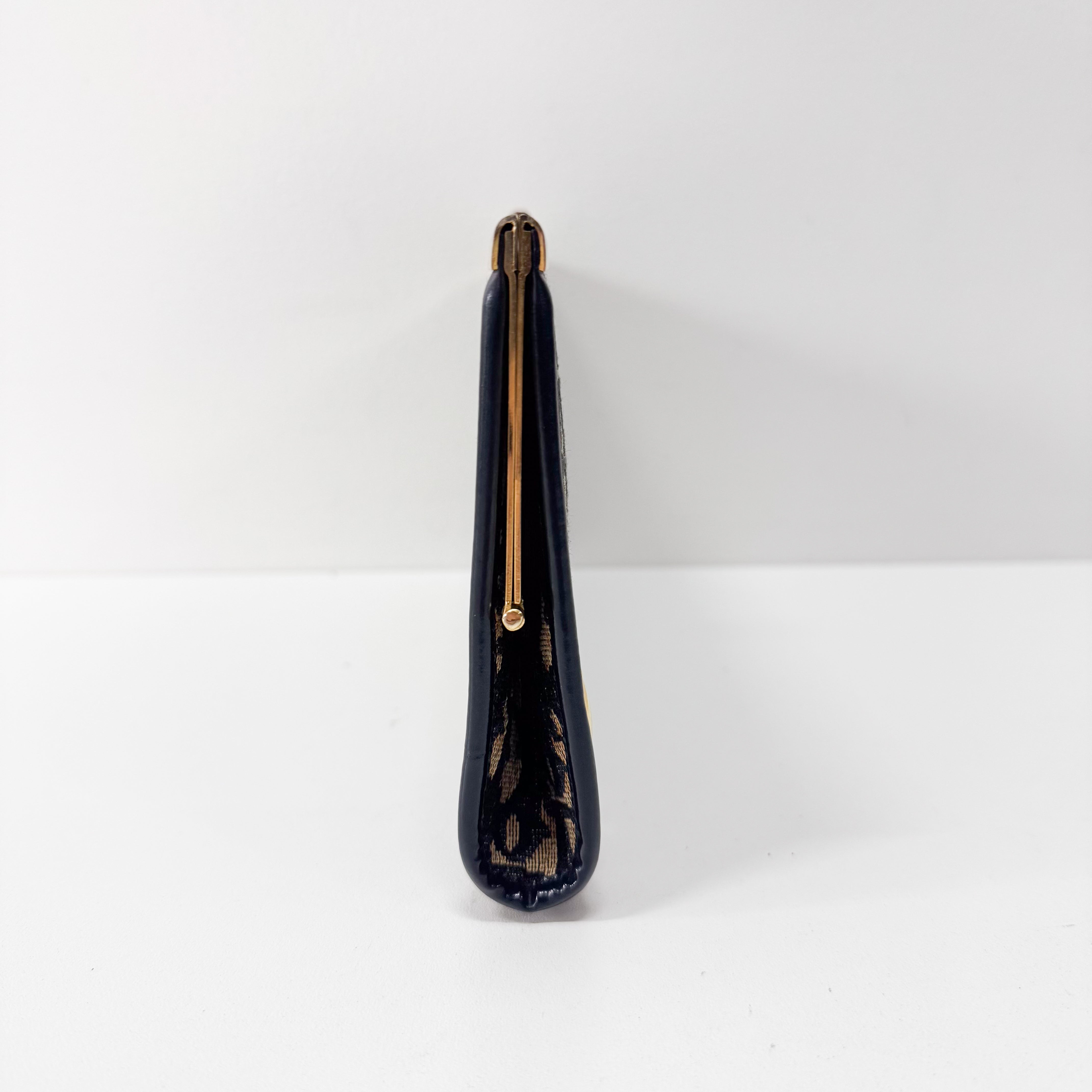 Trotter Navy Clutch Bag