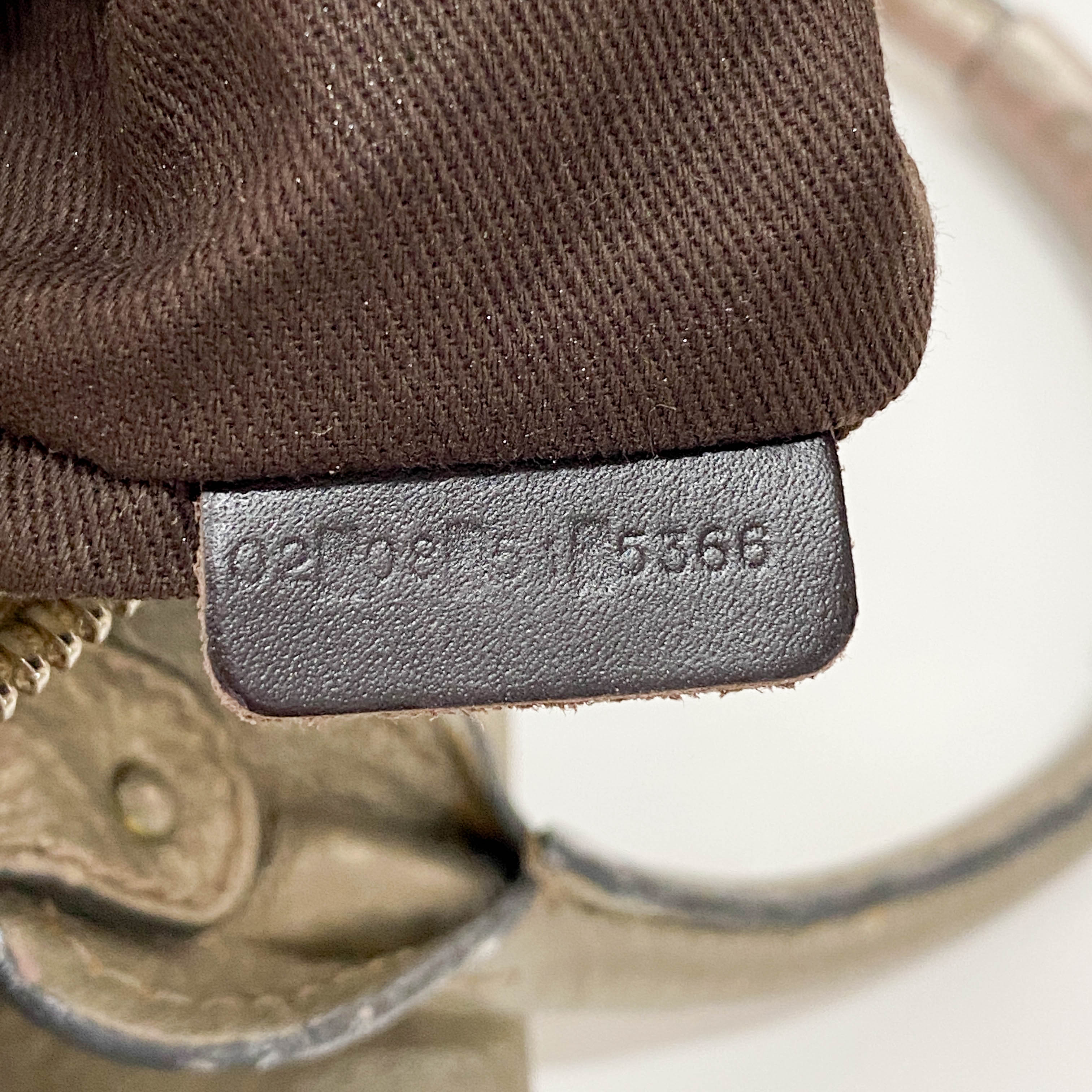 Paddington Gold Leather Shoulder Bag