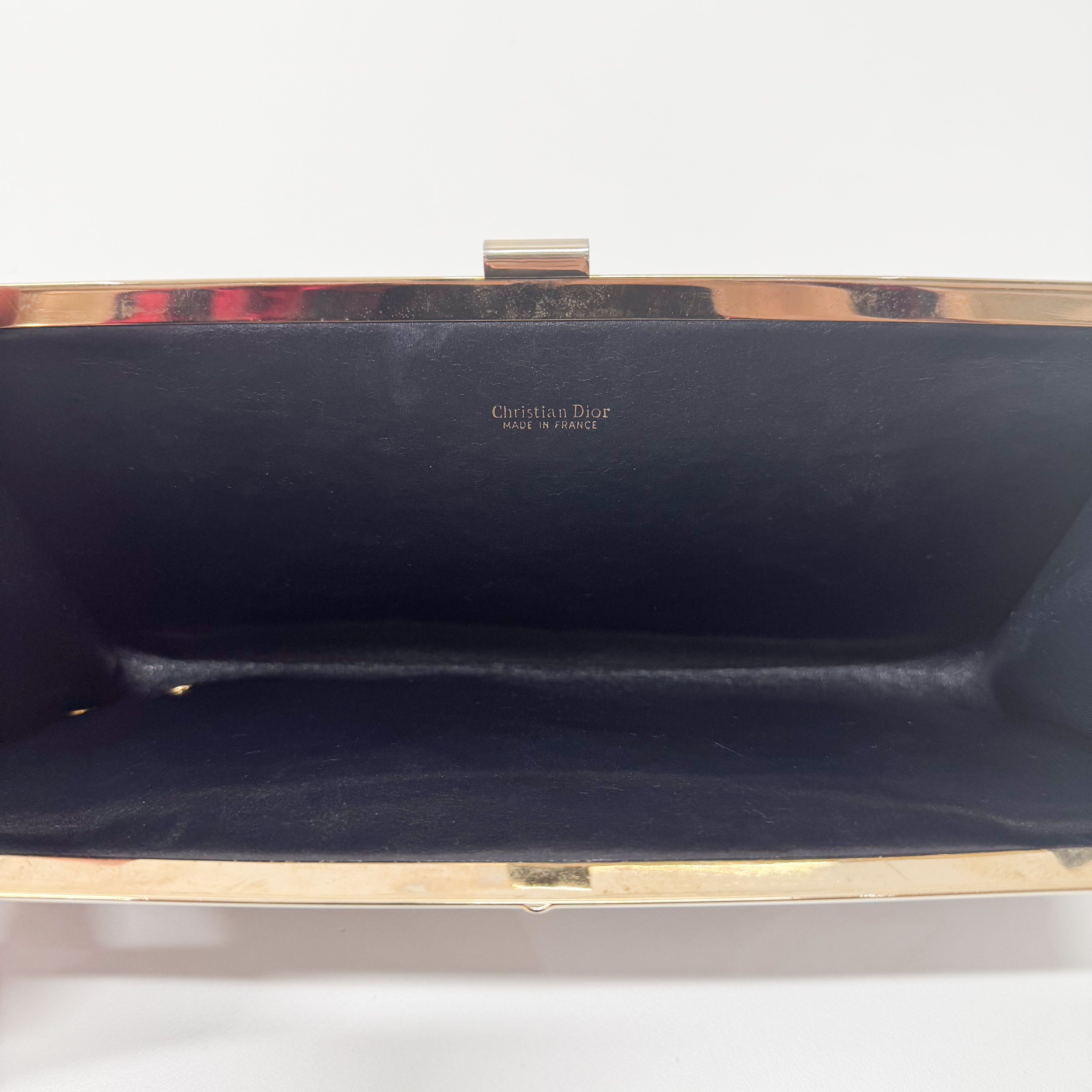 Trotter Navy Clutch Bag