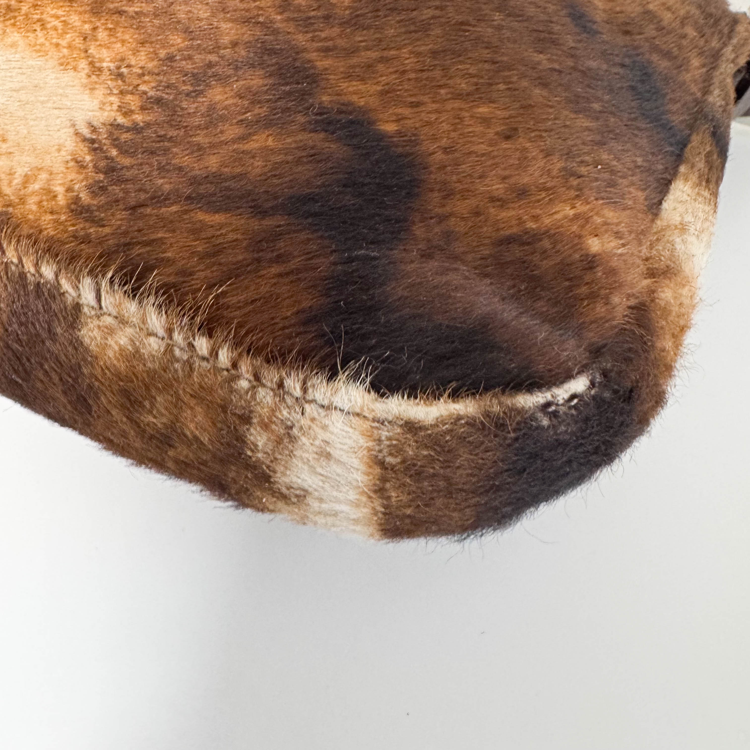 Baguette Brown Pony Hair Shoulder Bag