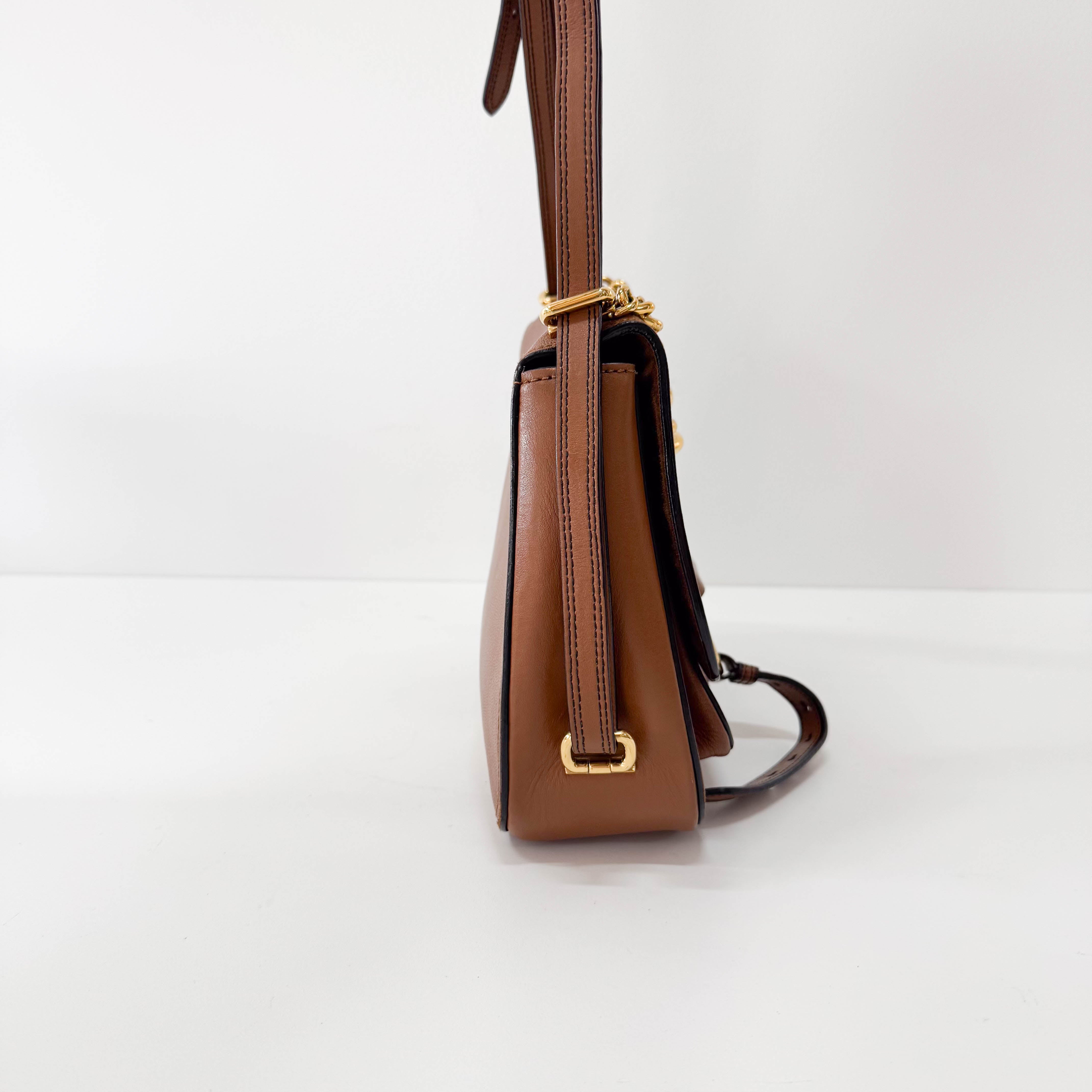MIU MIU Brown Leather Bag – HIVE PRELOVED