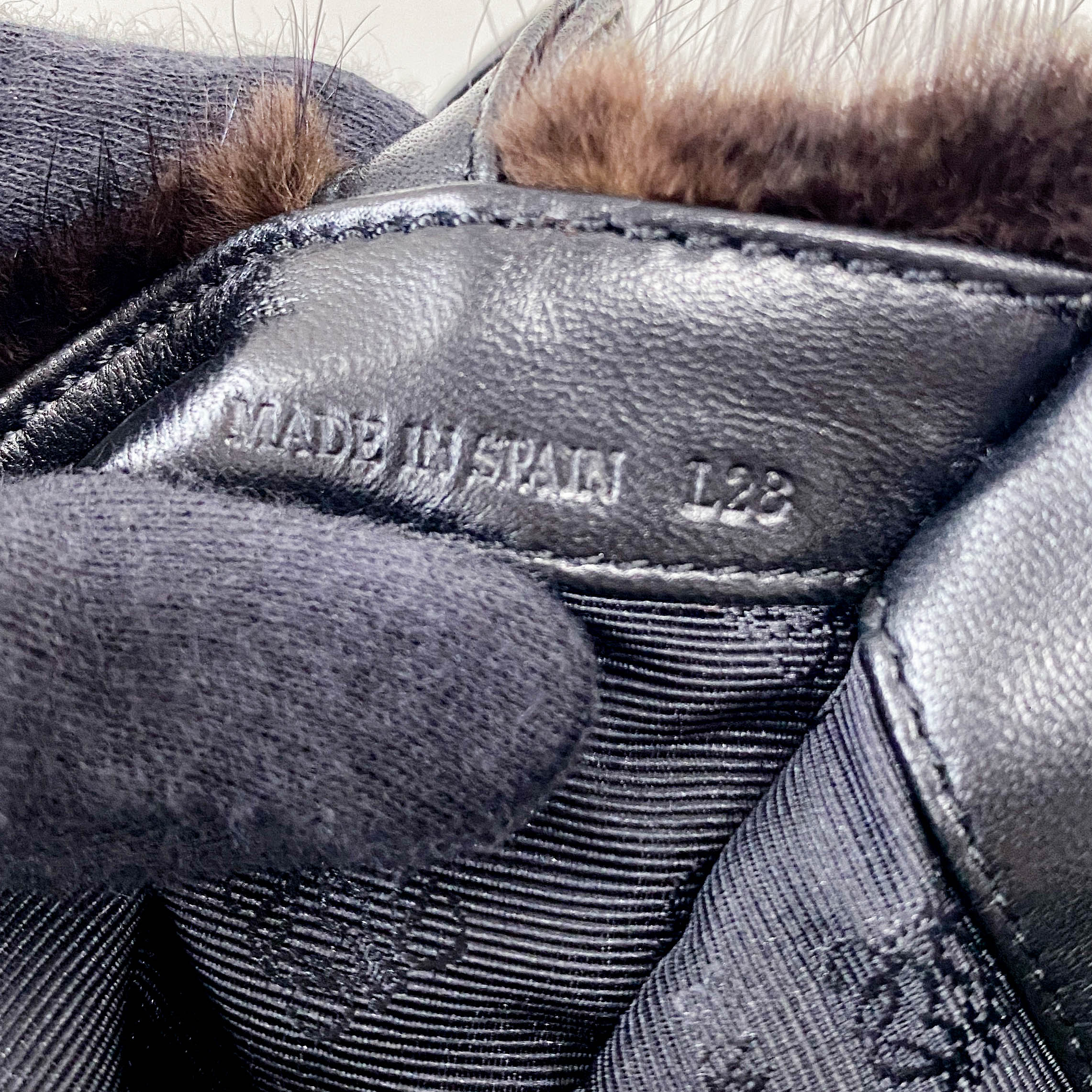 Mini Black Pony Hair Handbag