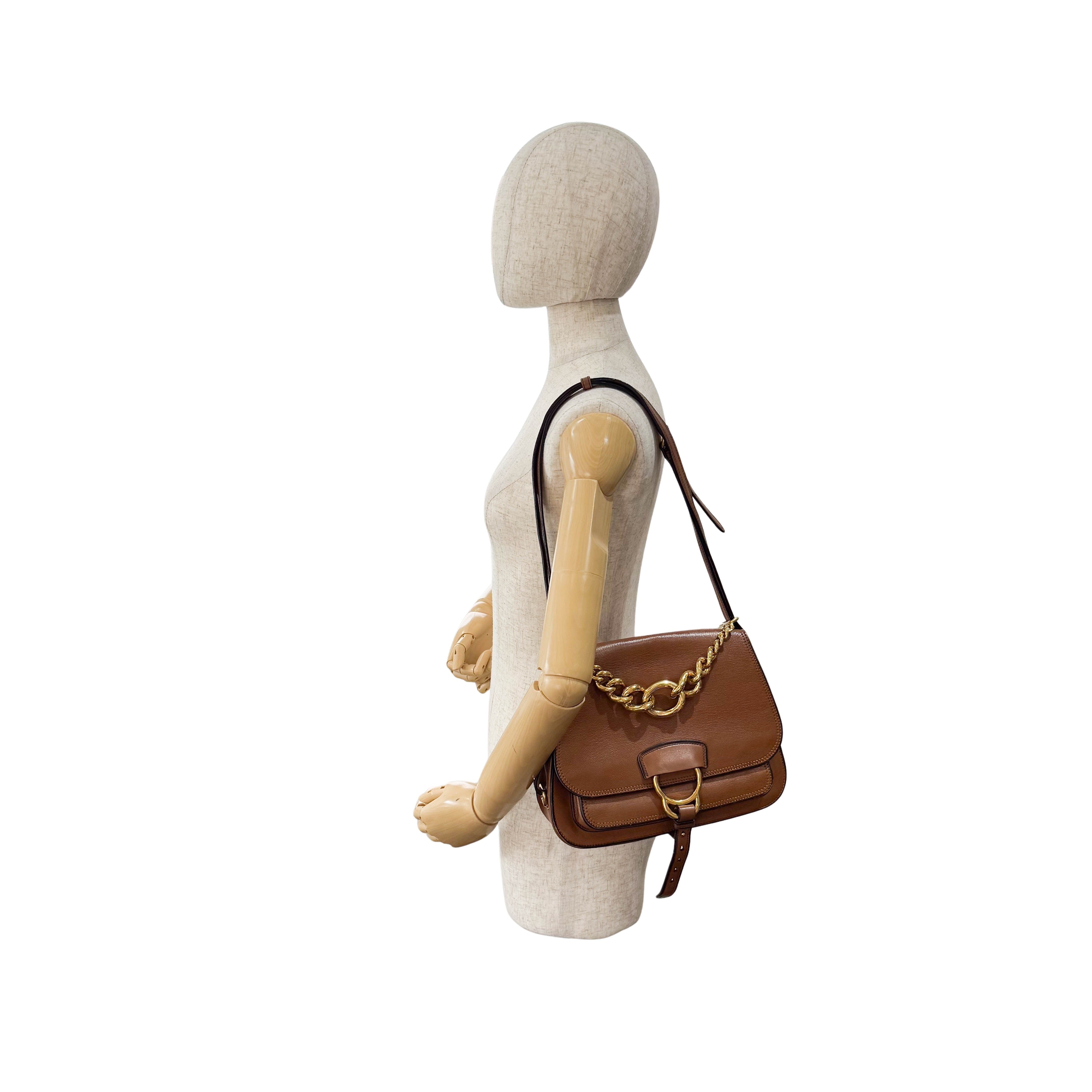 miu miu ブラウンレザーバッグ MIU MIU Brown Leather Bag – HIVE PRELOVED