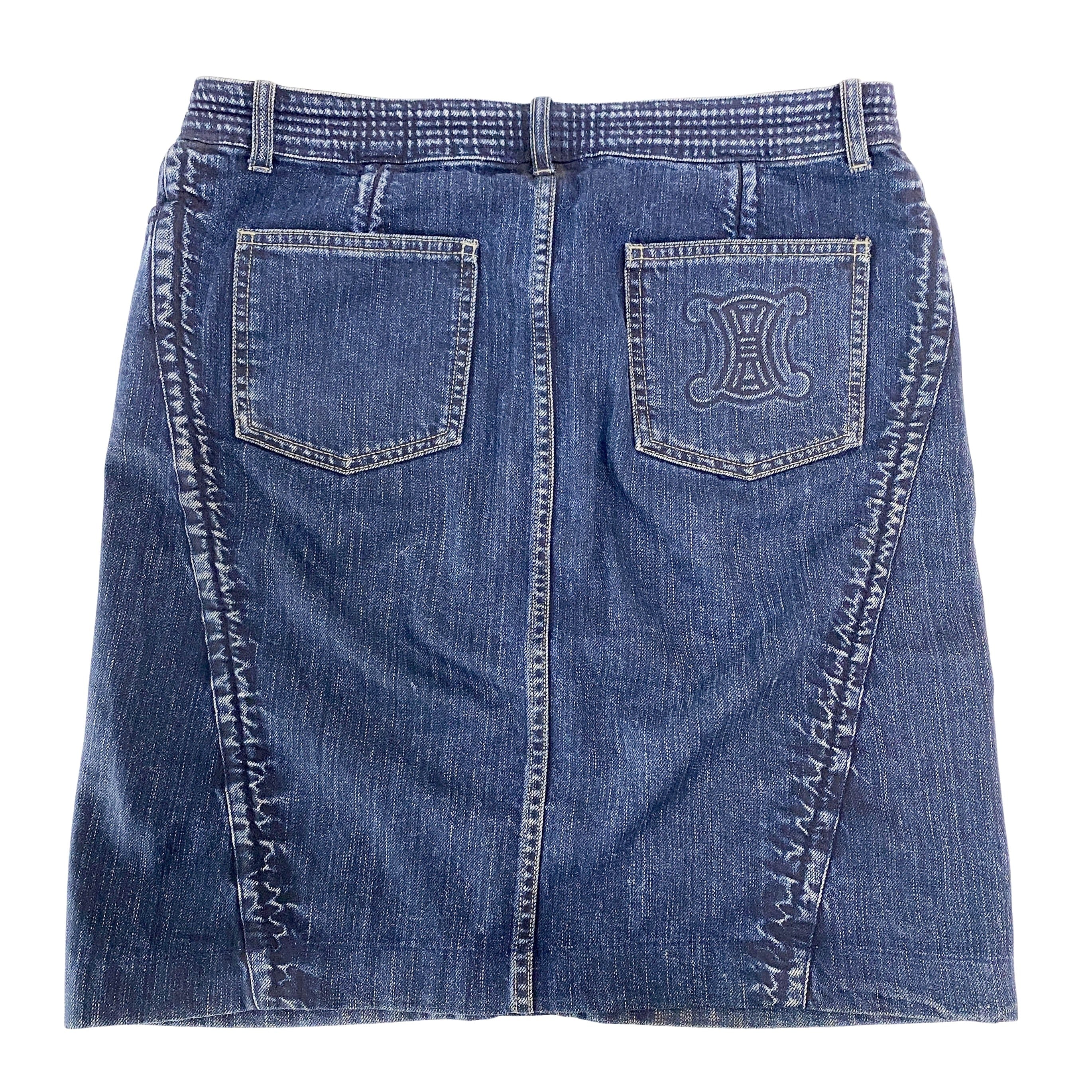 Blue Denim Skirt