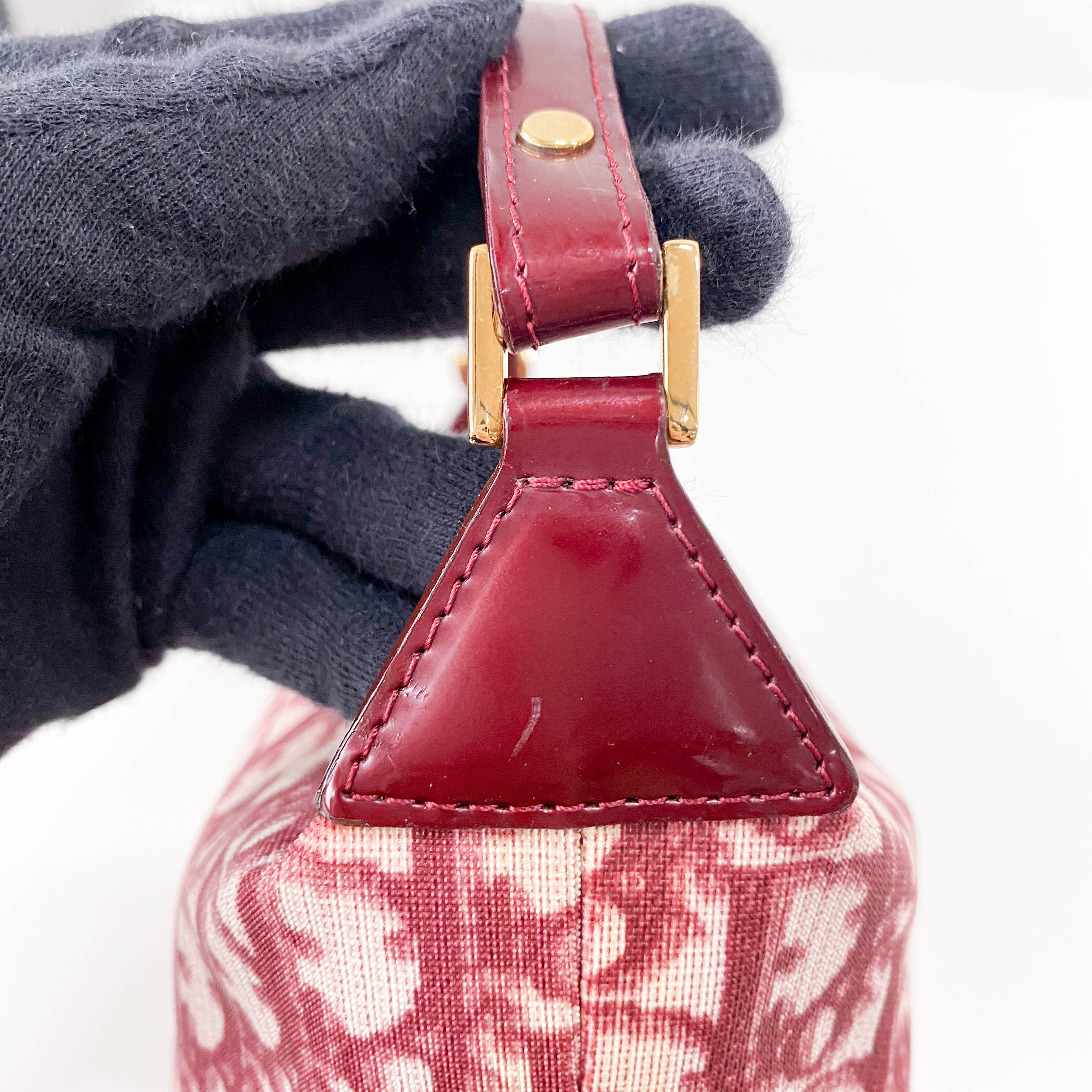 Red Trotter Pouch Bag