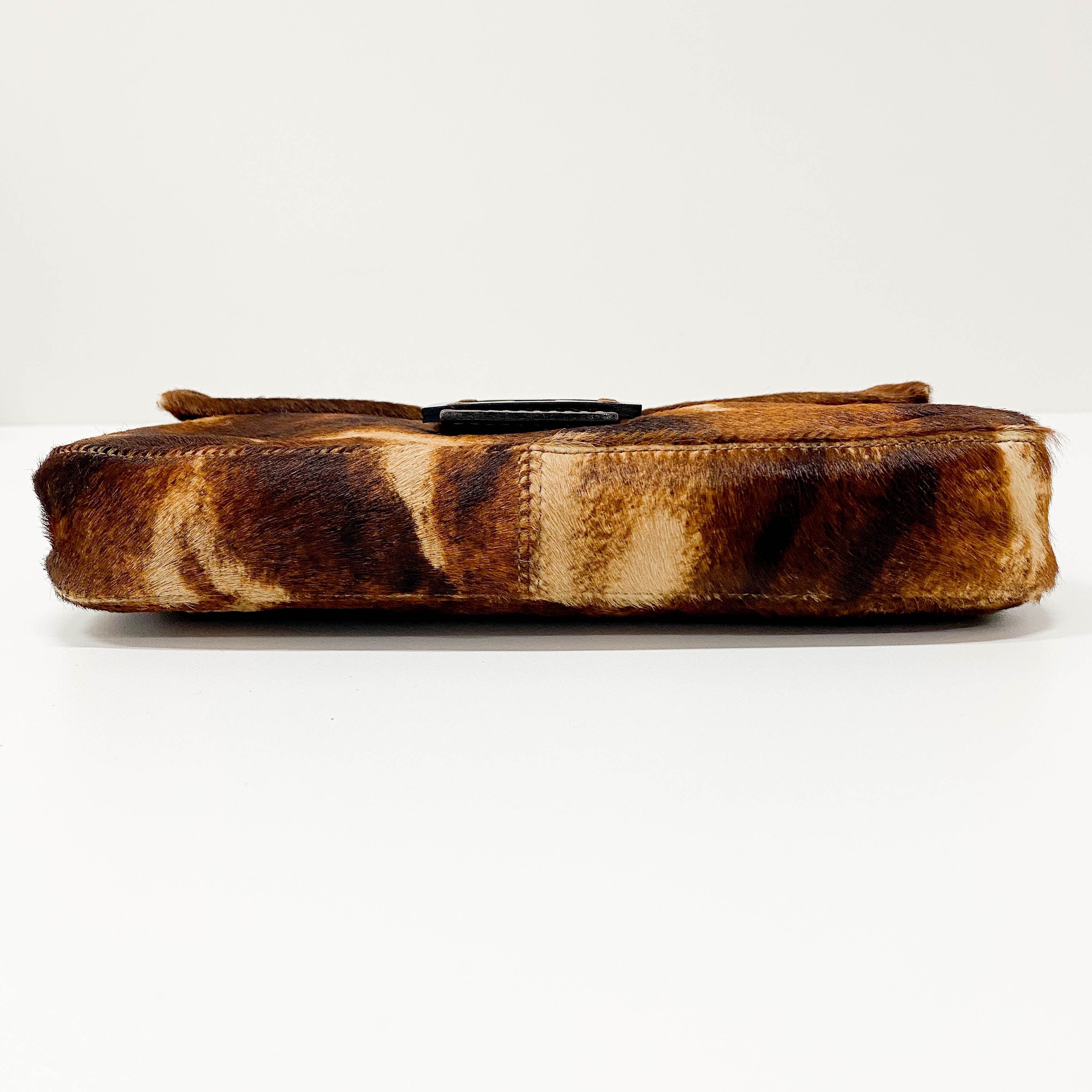 Baguette Brown Pony Hair Bag