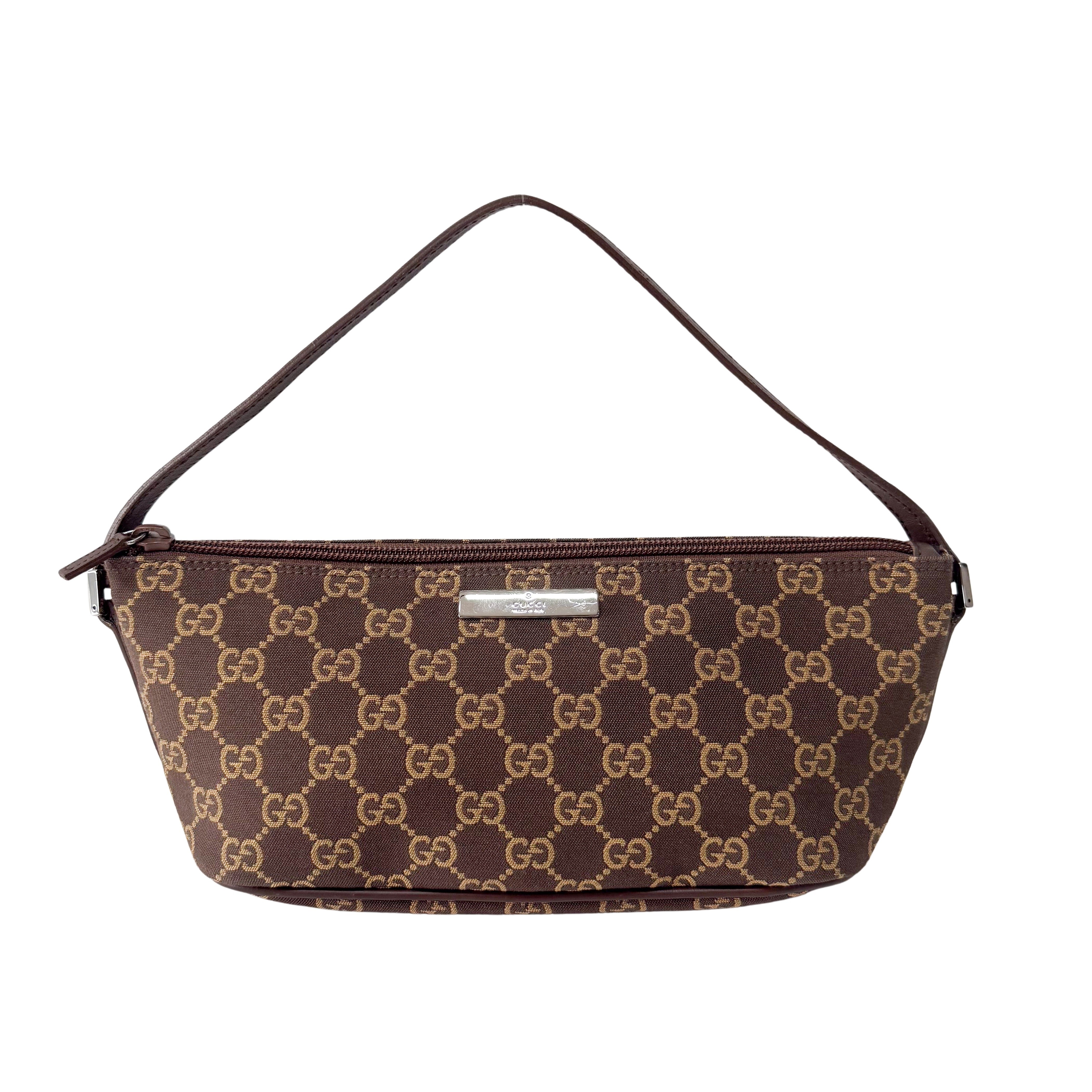 GG Brown Canvas Boat Bag