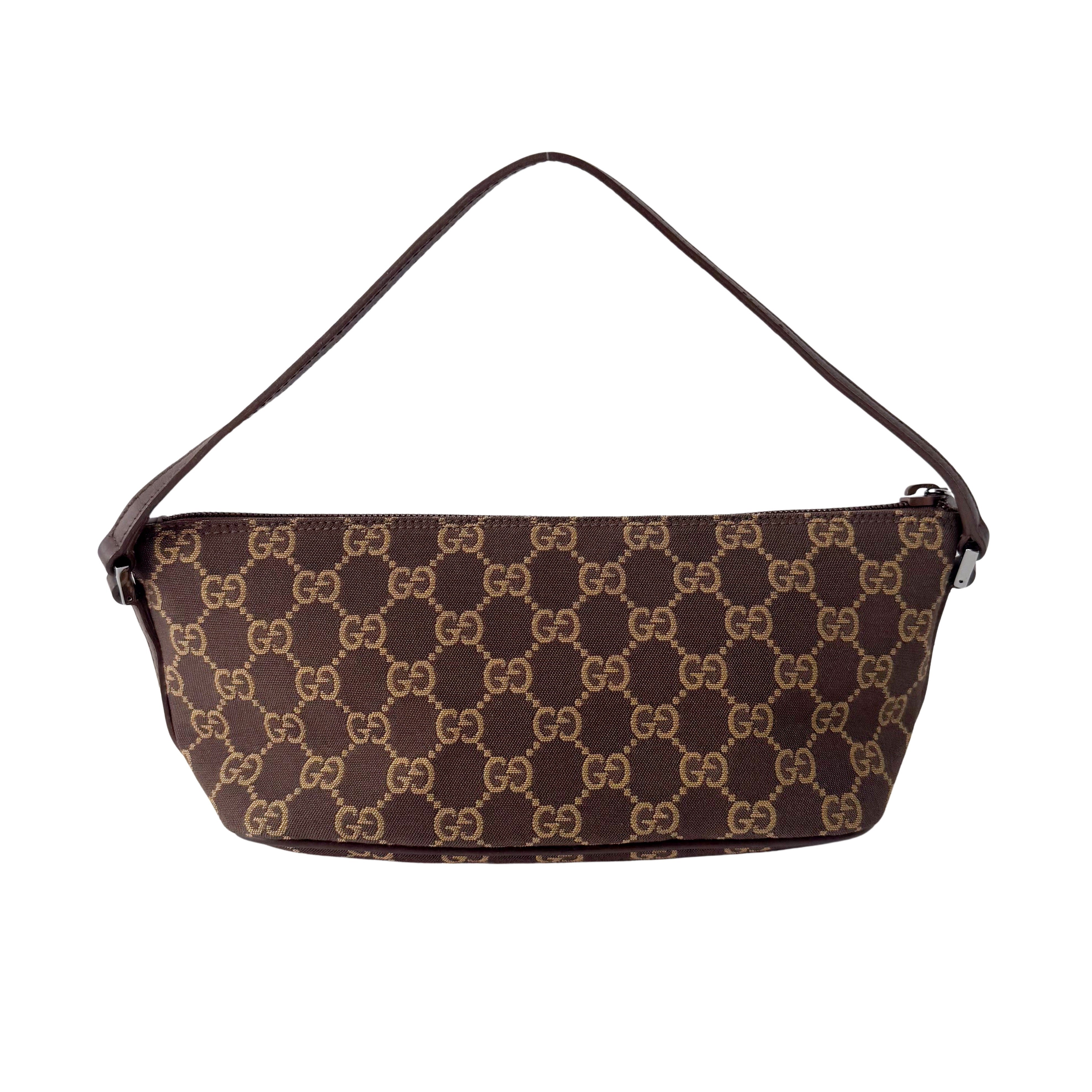 GG Brown Canvas Boat Bag