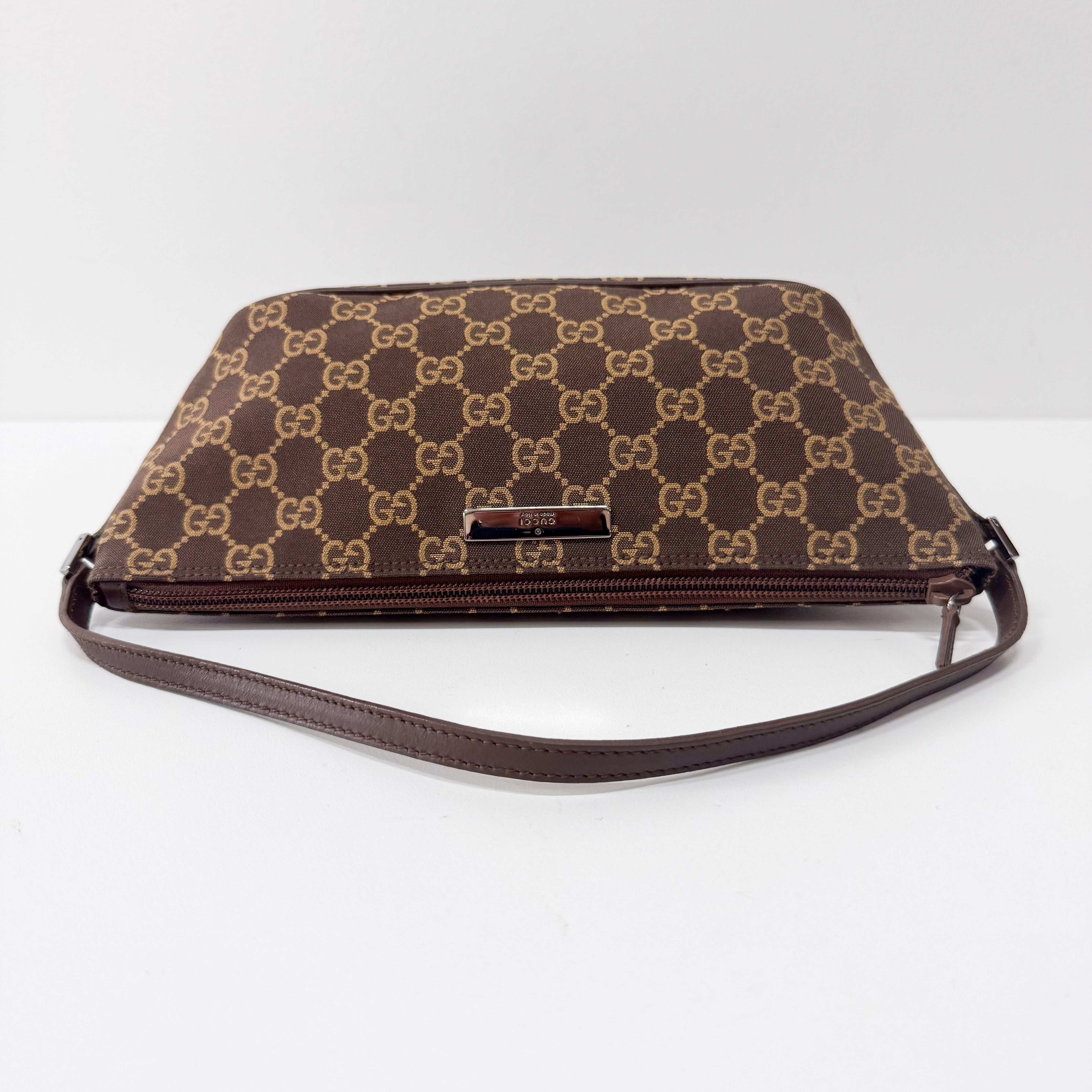 GG Brown Canvas Boat Bag