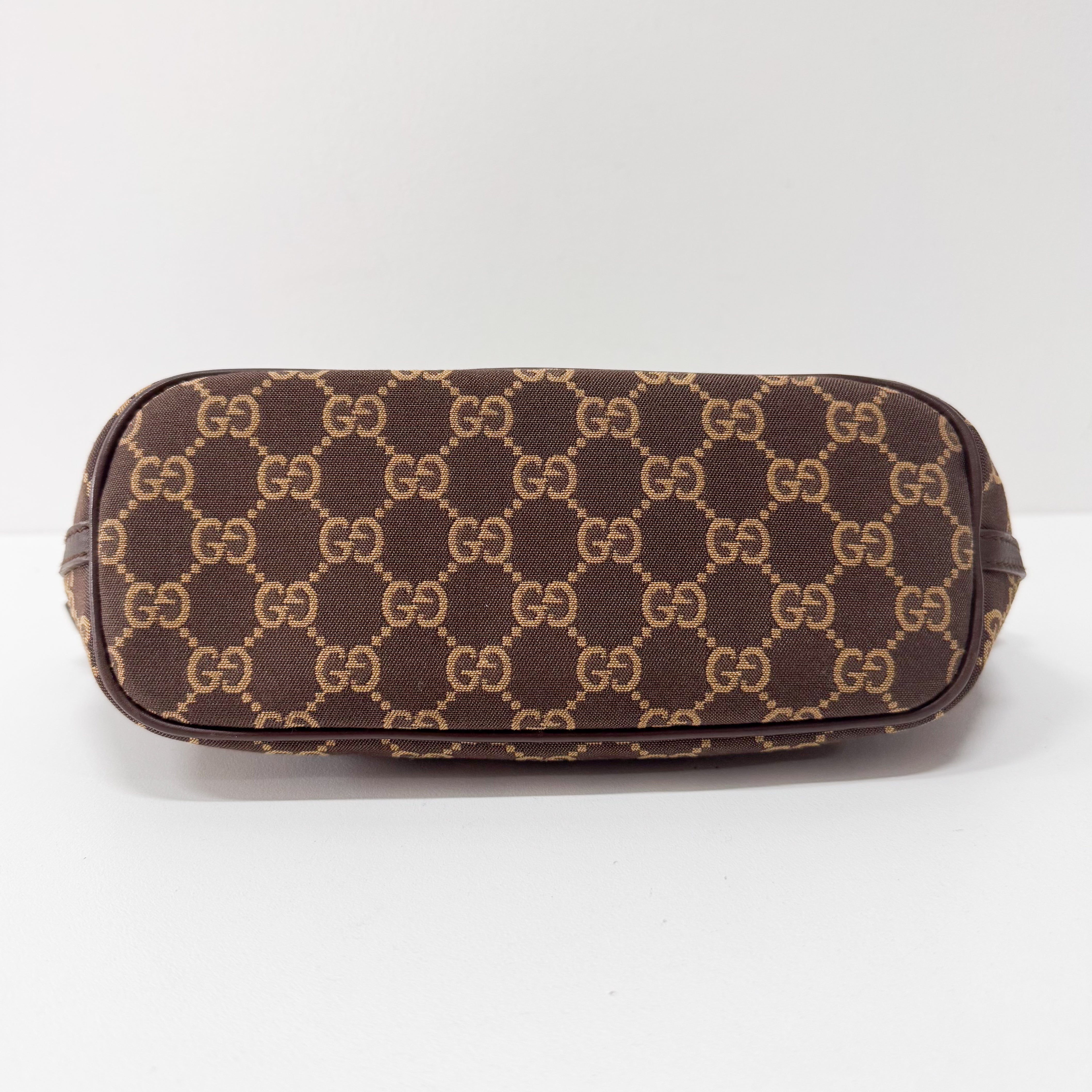 GG Brown Canvas Boat Bag