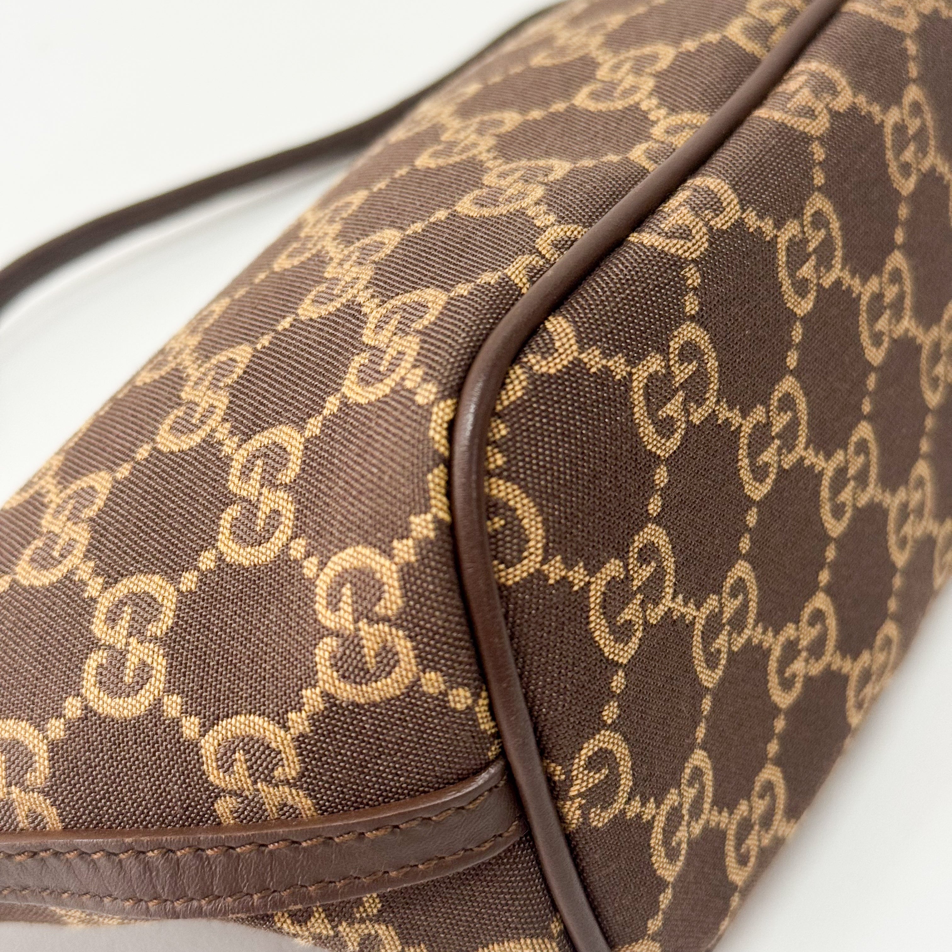 GG Brown Canvas Boat Bag