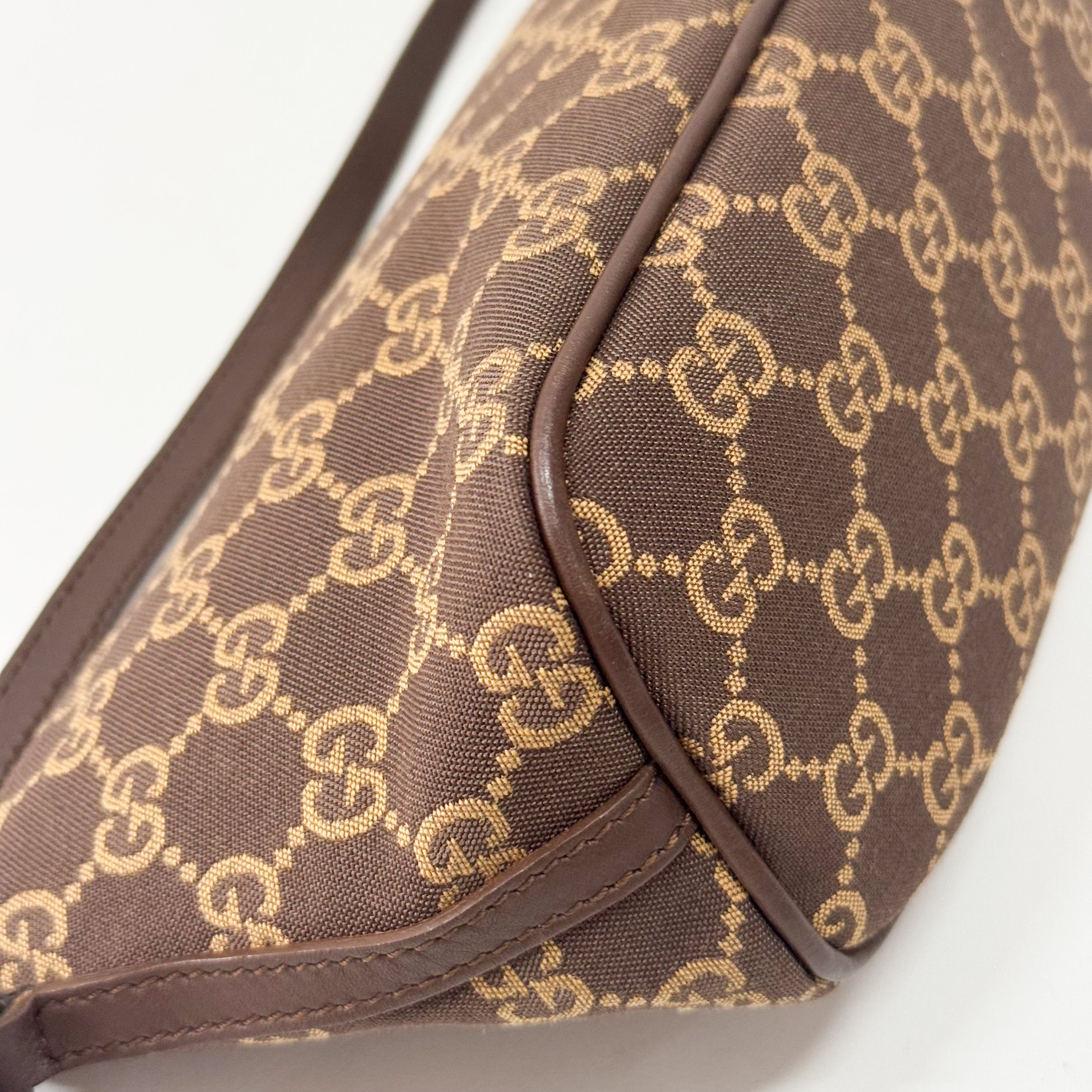 GG Brown Canvas Boat Bag