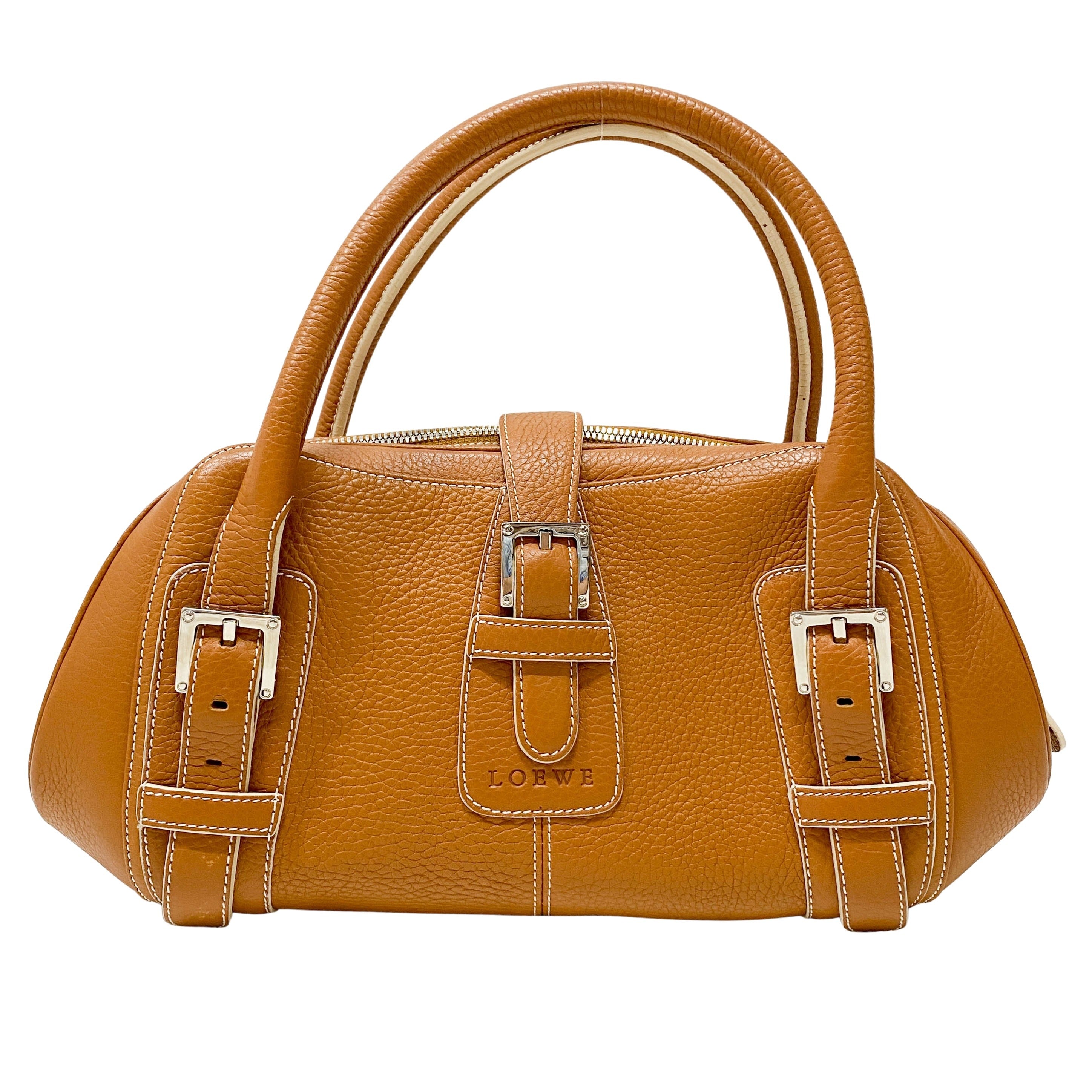 Brown Leather Shoulder Bag
