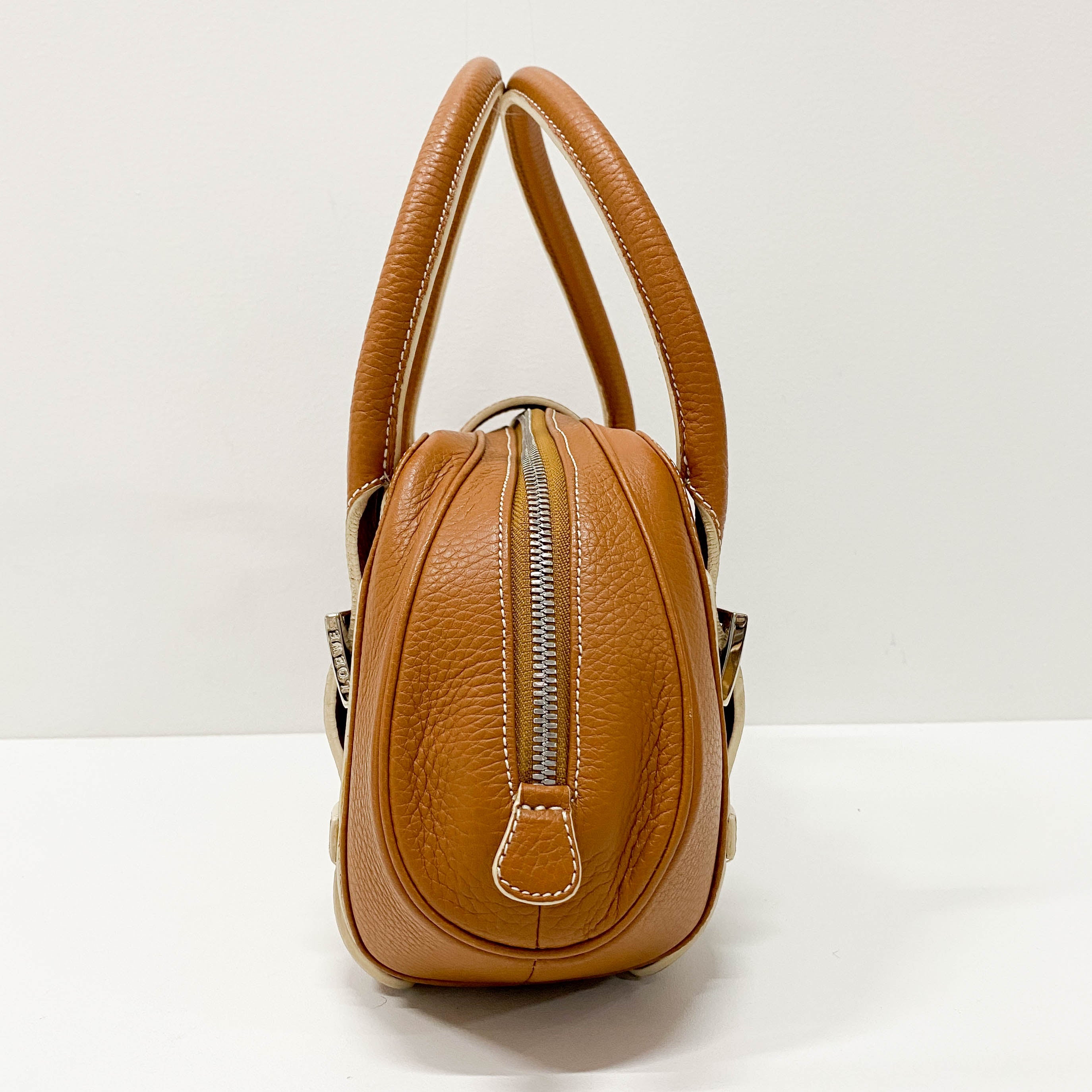 Brown Leather Shoulder Bag