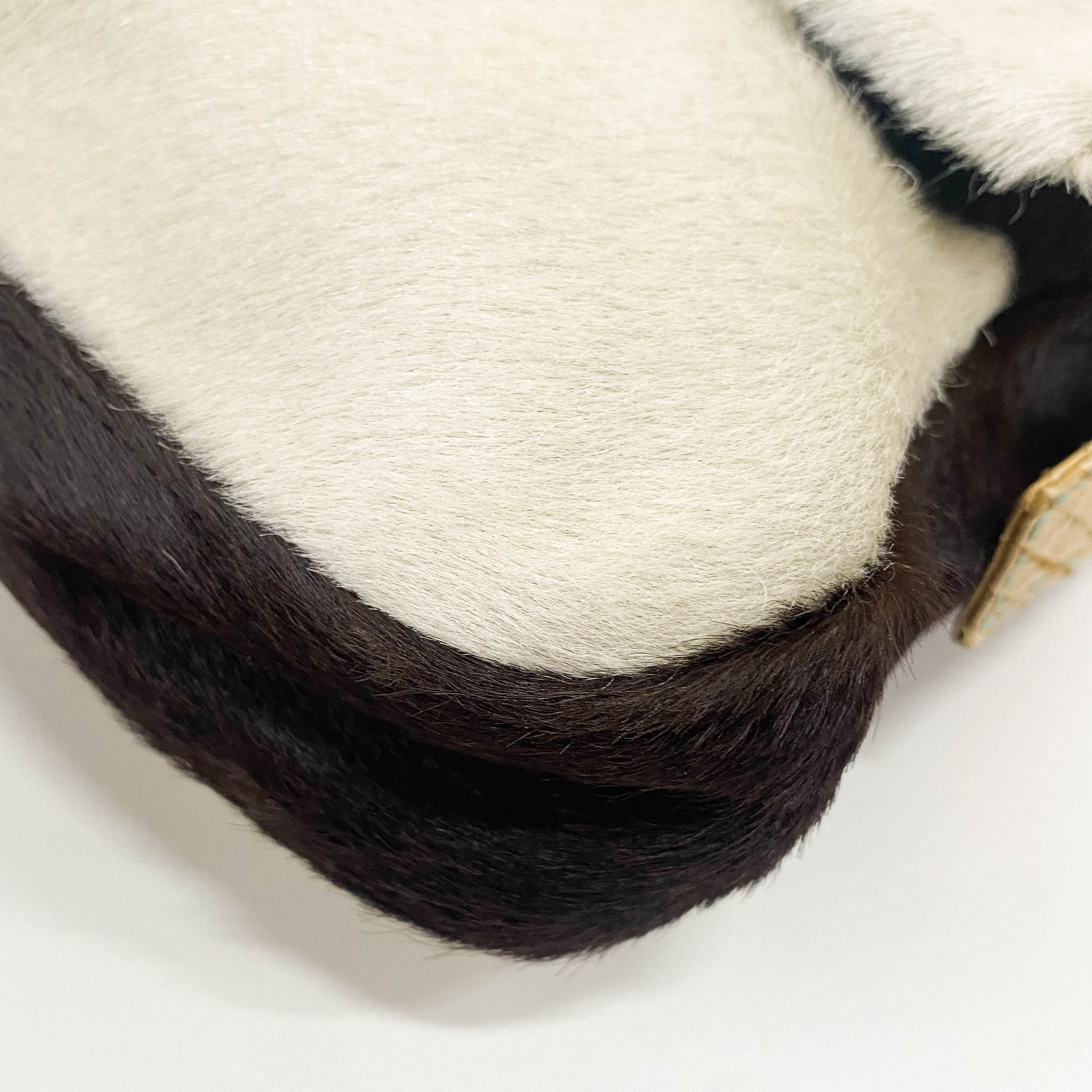 Baguette Cow Print Pony Hair Bag