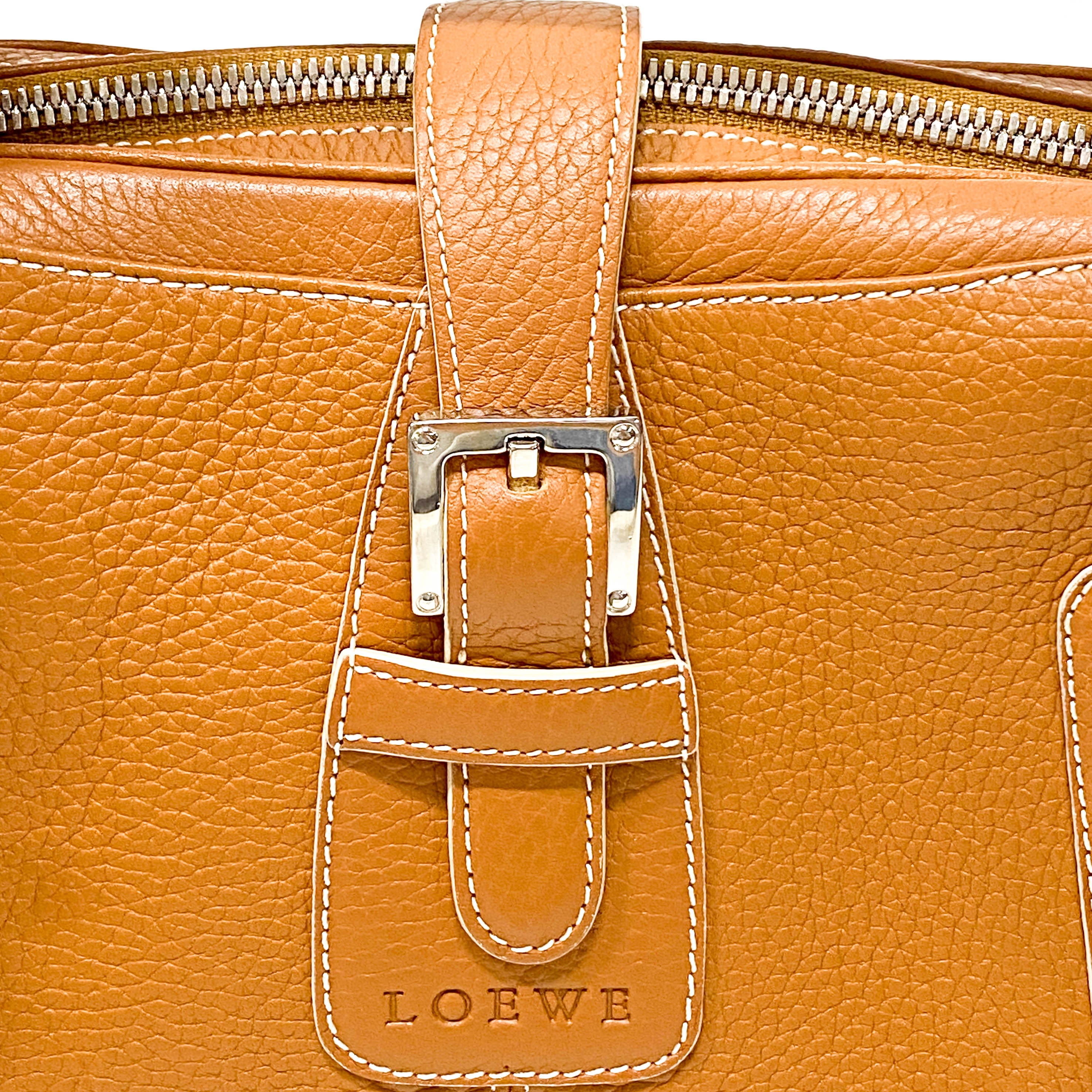 Brown Leather Shoulder Bag